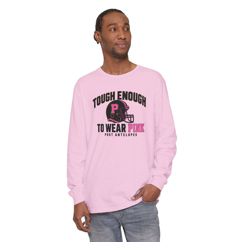 Tough Enough To Wear Pink Long Sleeve Tee