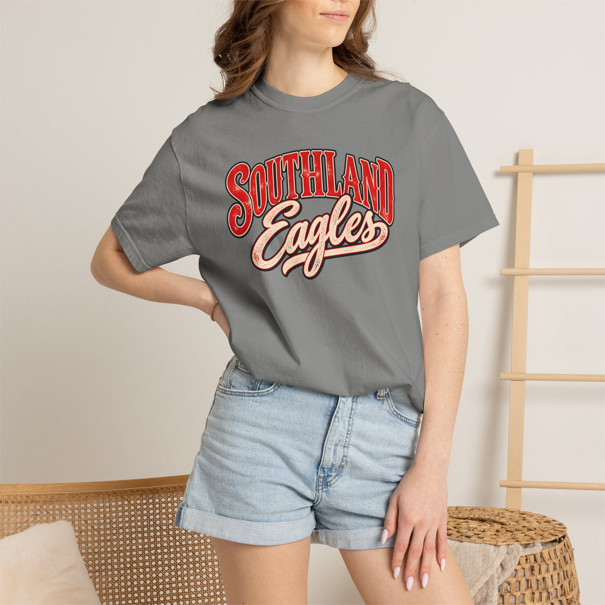 Southland Eagles Vintage Script T-Shirt