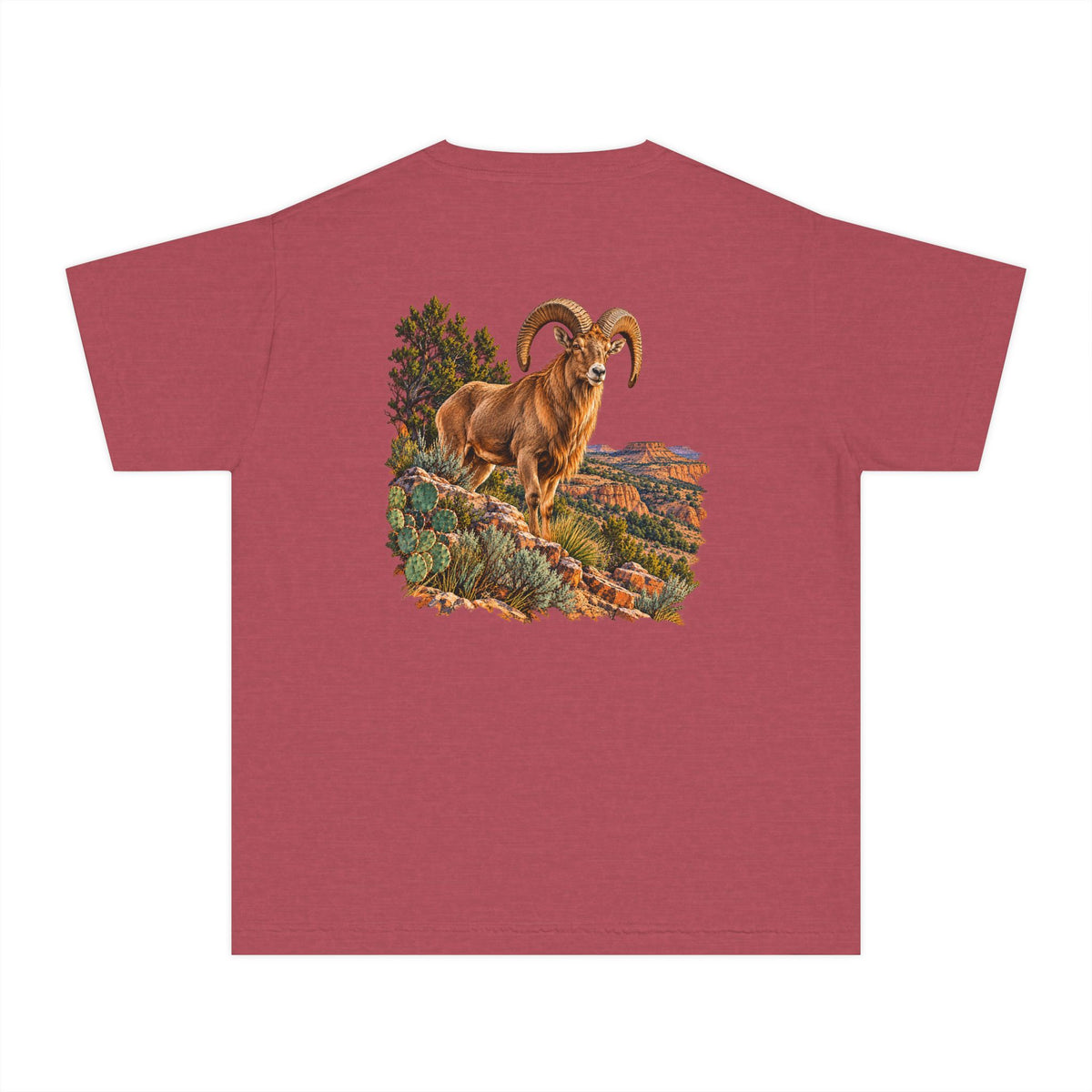 Youth Tee — Caprock Critters Desert Bighorn Ram