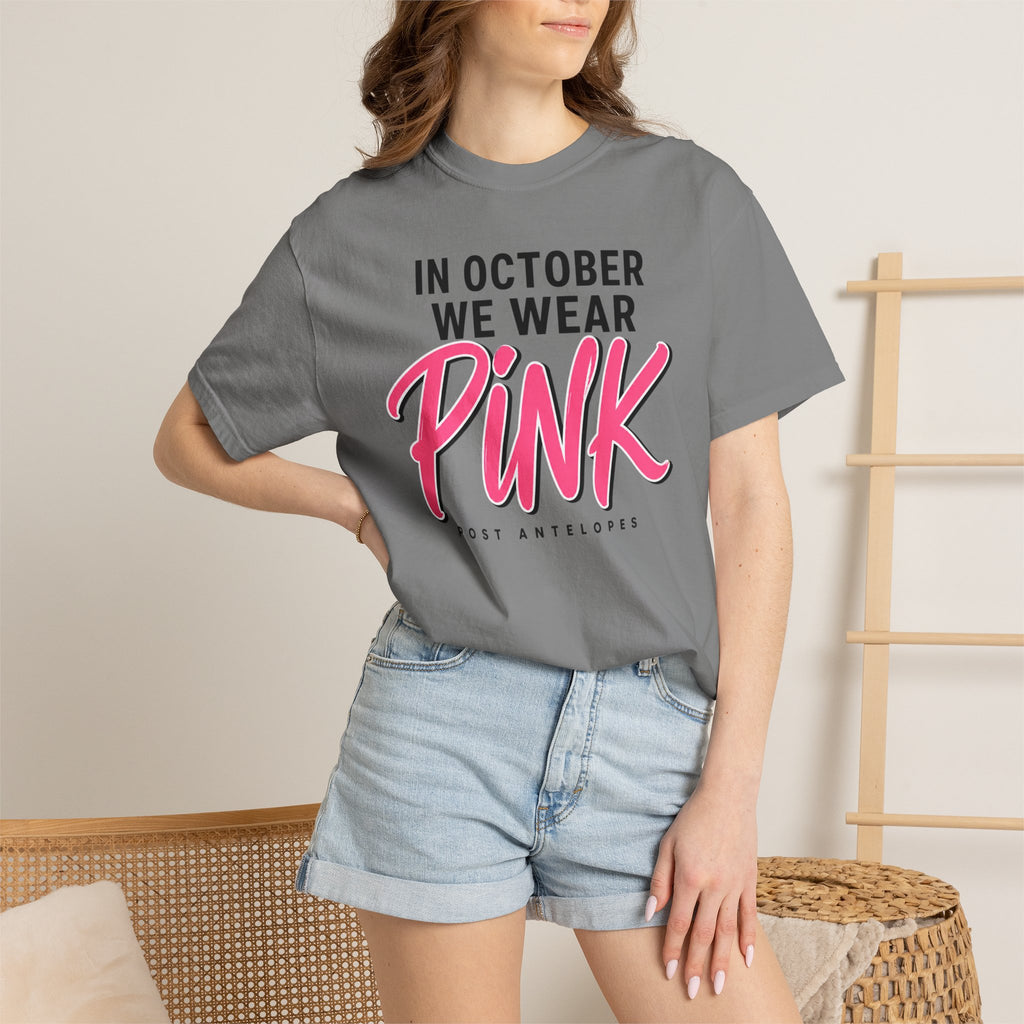 October We Wear Pink T-Shirt