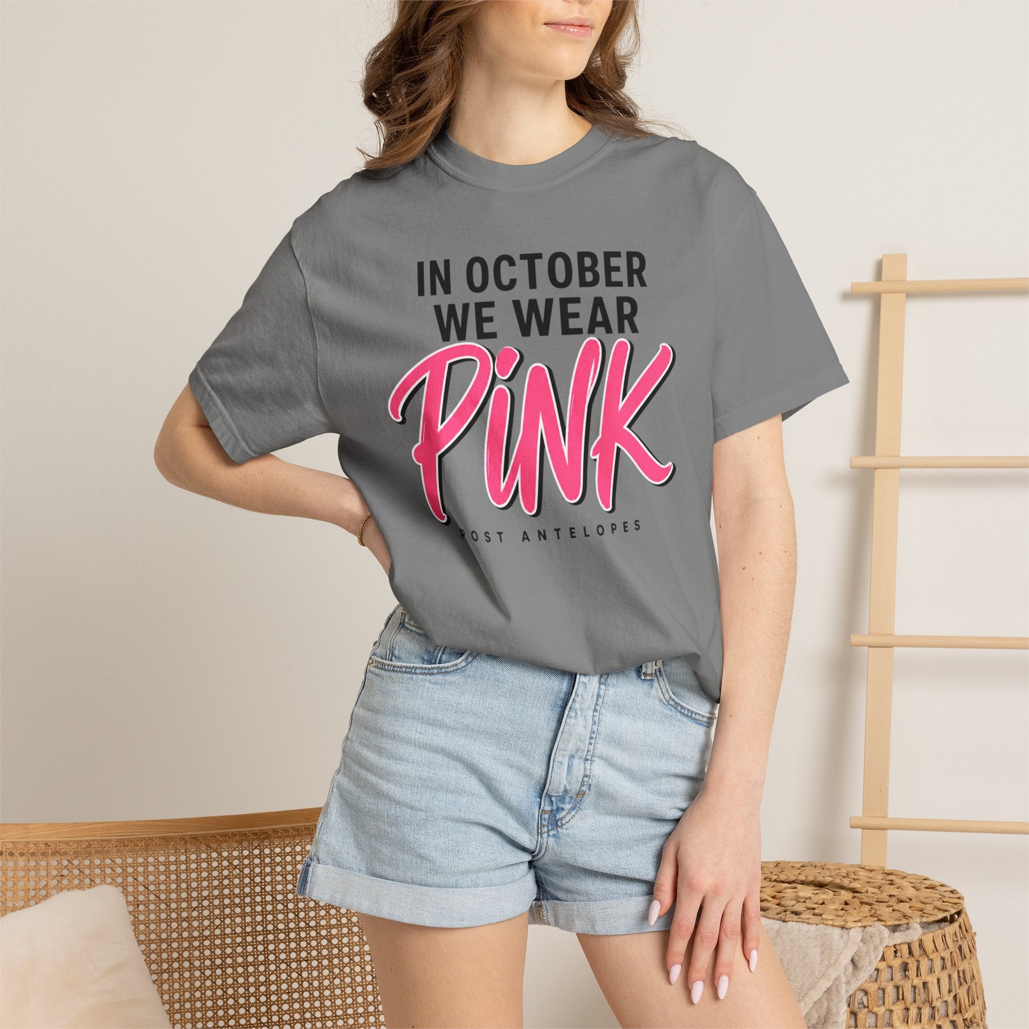 October We Wear Pink T-Shirt