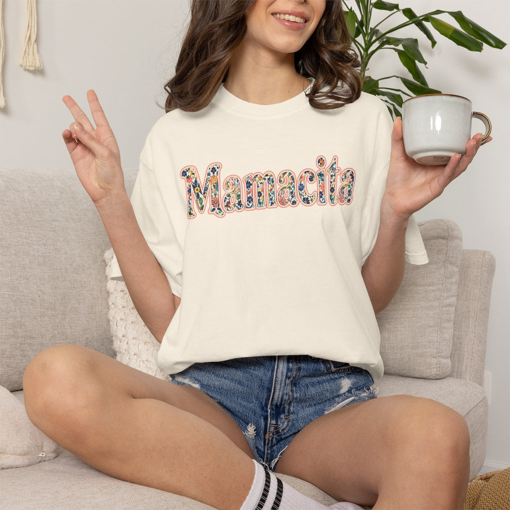 Mamacita Floral Logo T-Shirt