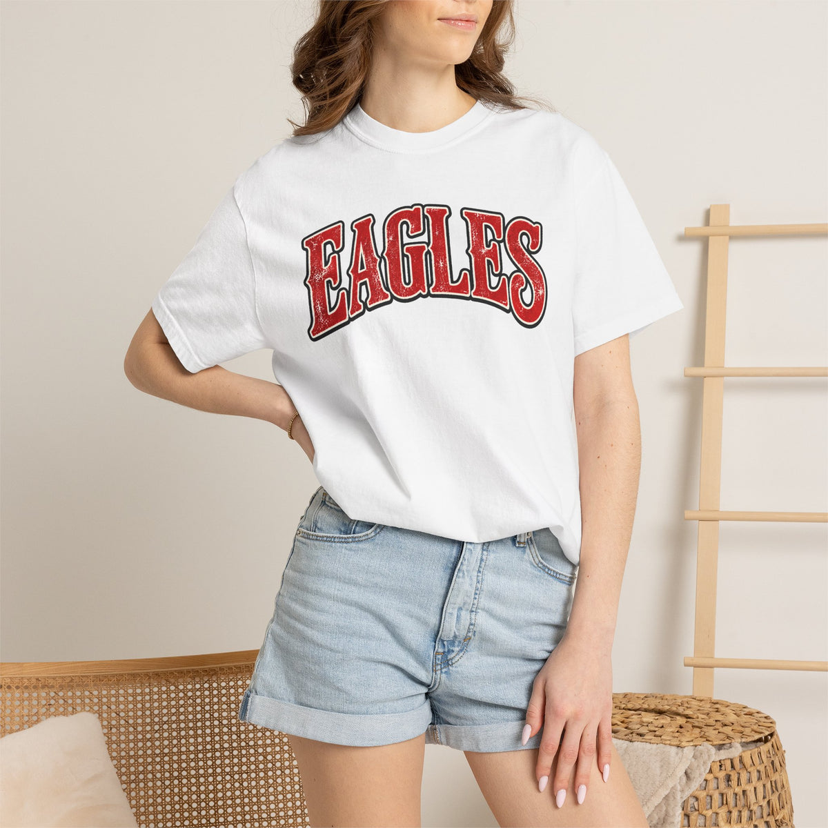 Eagles Retro Arch Logo T-Shirt