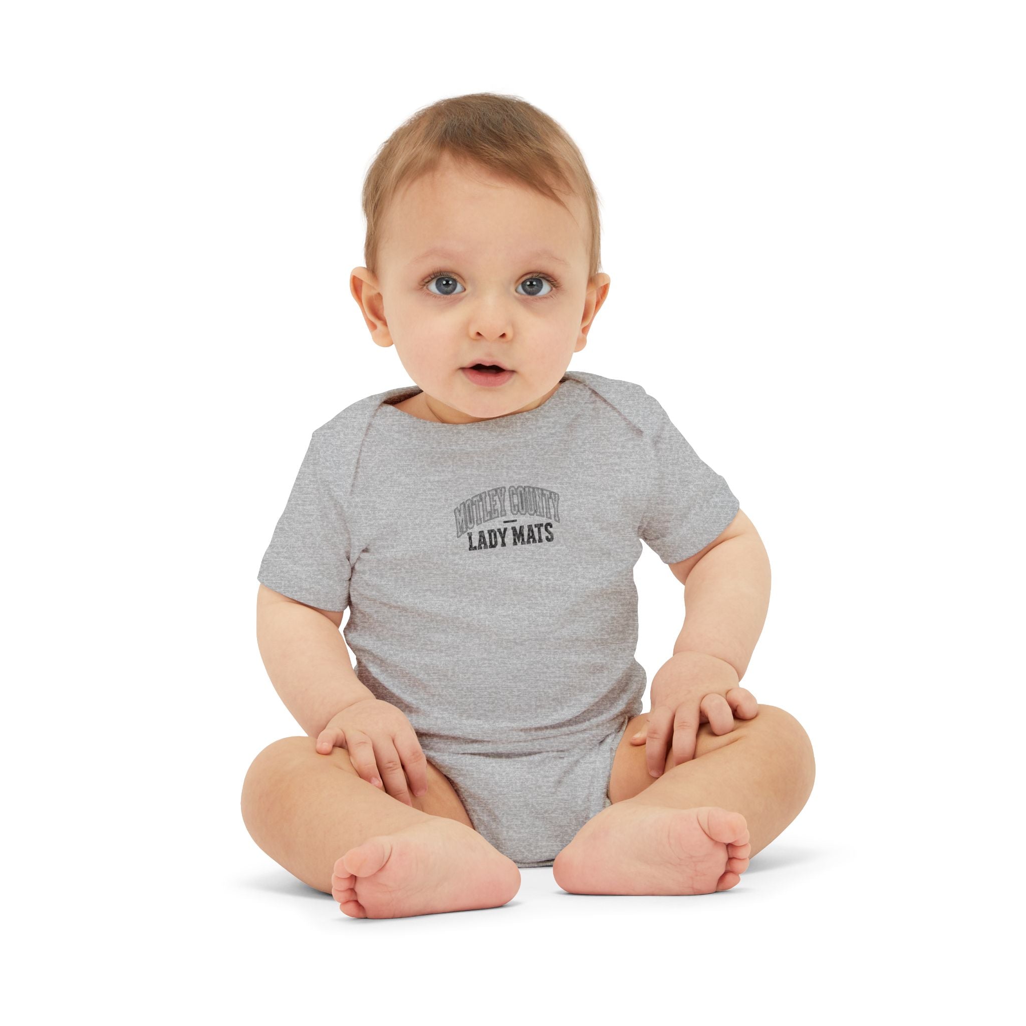 Infant One-Piece Bodysuit — "Mighty Cute Lady Mats" School/Team Baby Gift