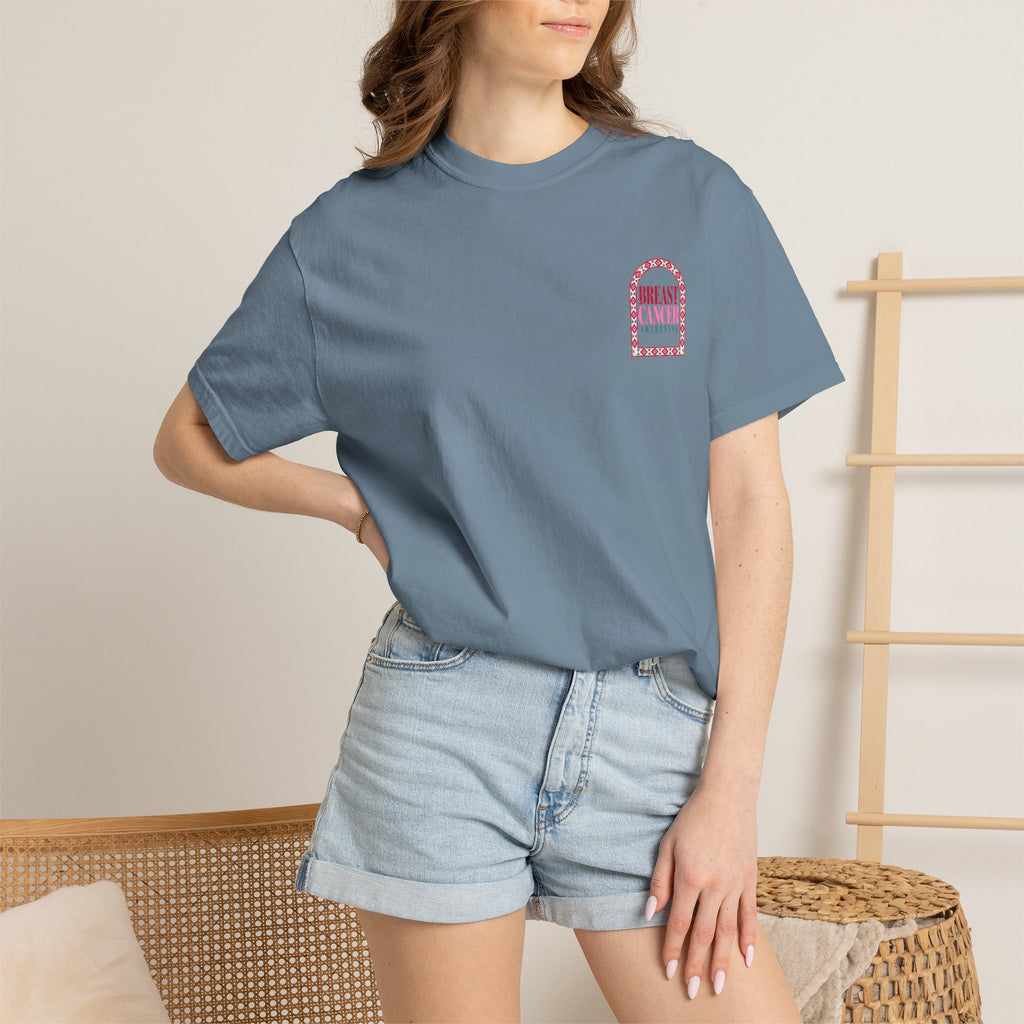 Breast Cancer Awareness T-Shirt — Pink Arch Design
