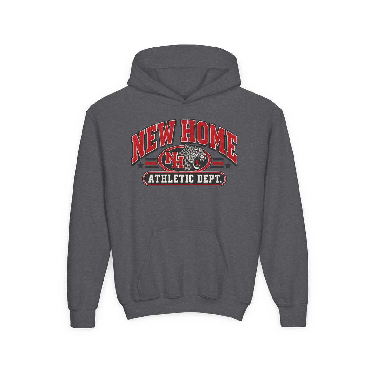 Youth Hoodie - New Home Athletic Dept. Football Logo