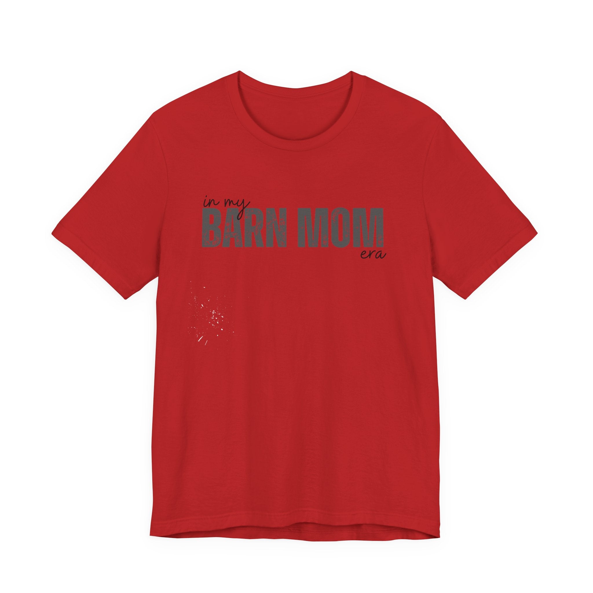 Barn Mom T‑Shirt – Vintage Rustic Farm Mom Tee