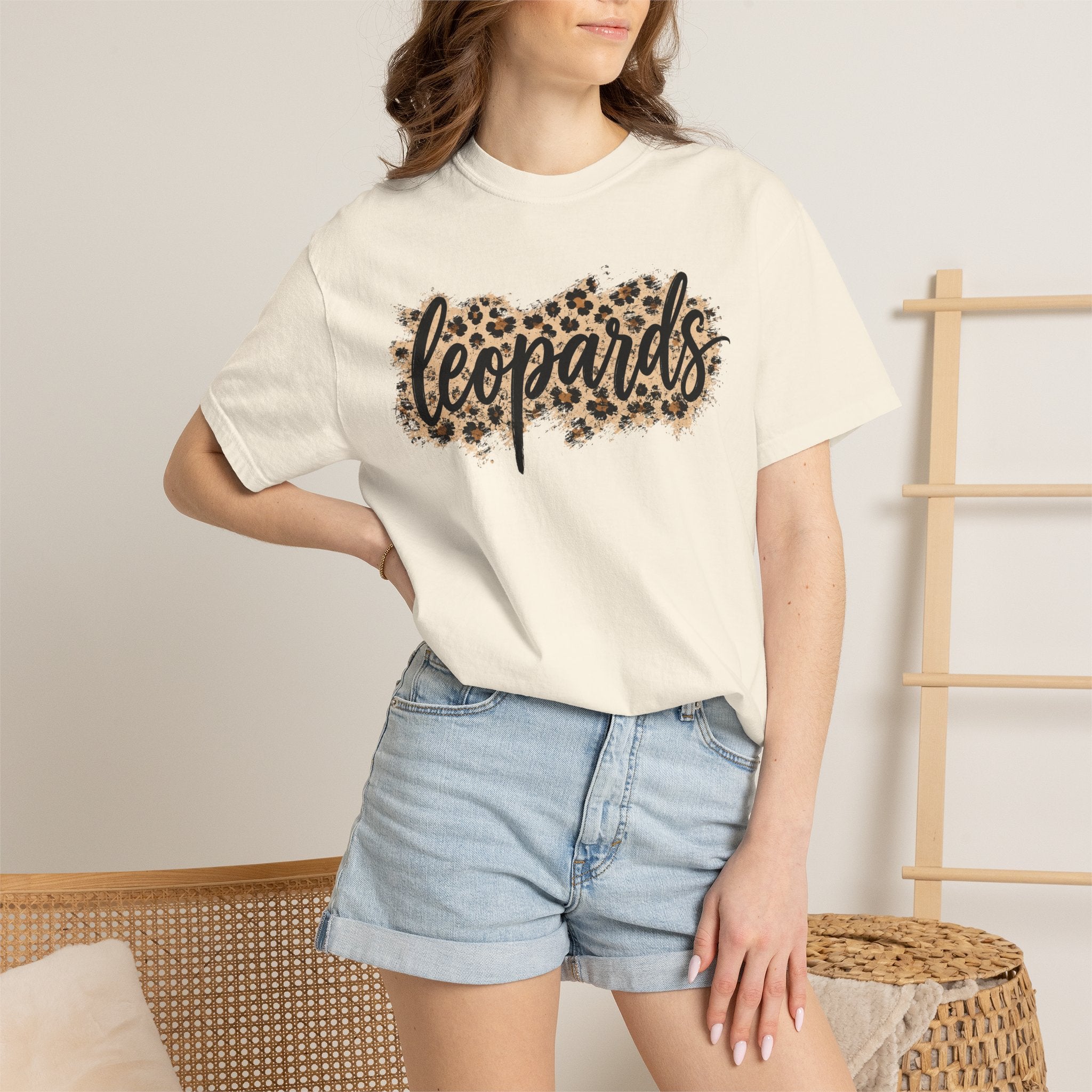 Leopards Leopard Print Graphic T-Shirt