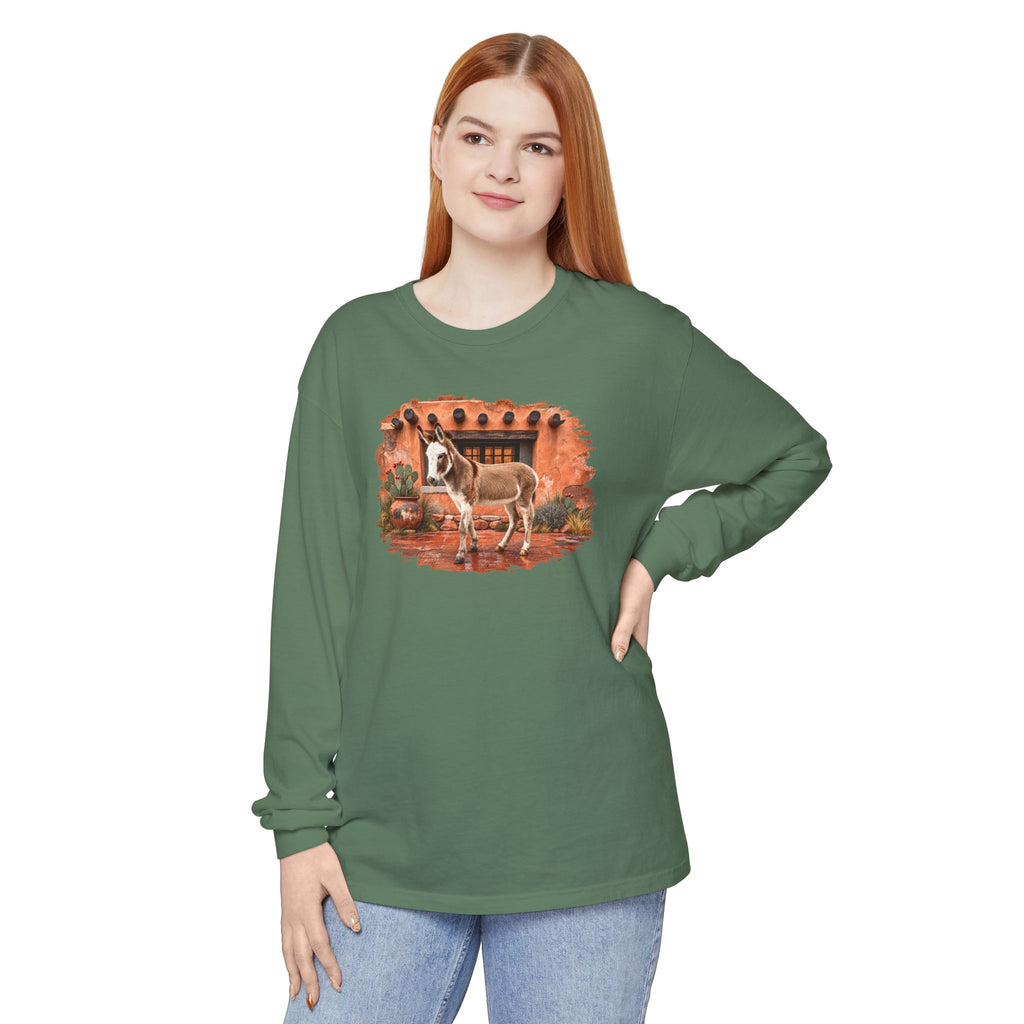 Southwestern Donkey Long Sleeve Tee