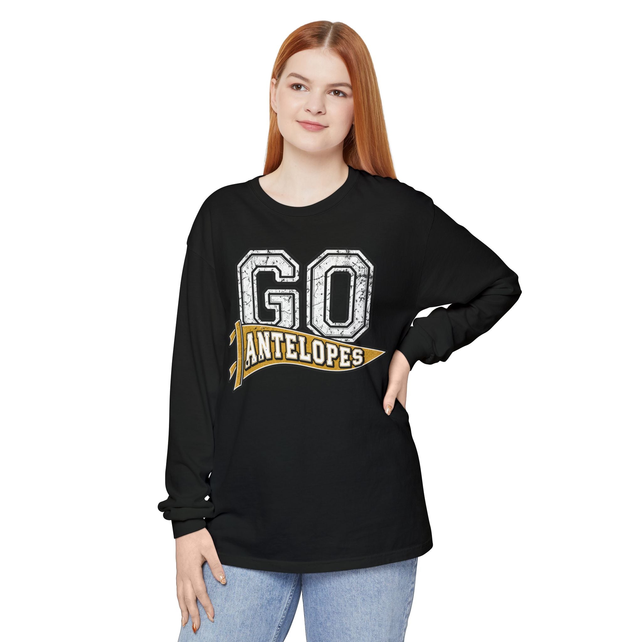 Go Antelopes Long Sleeve Tee