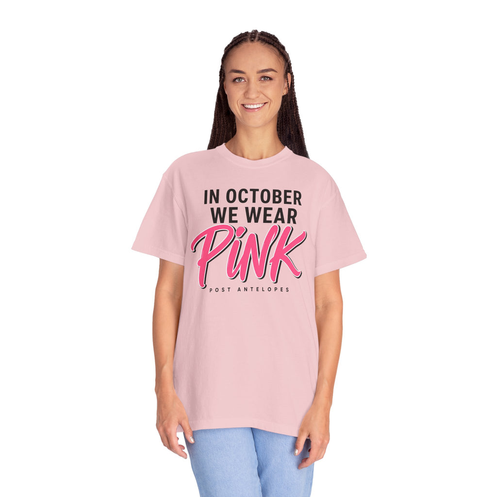 October We Wear Pink T-Shirt