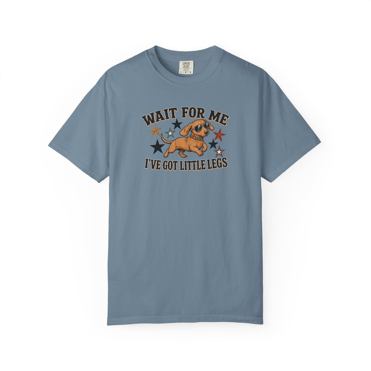 Wait For Me I've Got Little Legs T-Shirt — Cute Dachshund Retro Graphic Tee