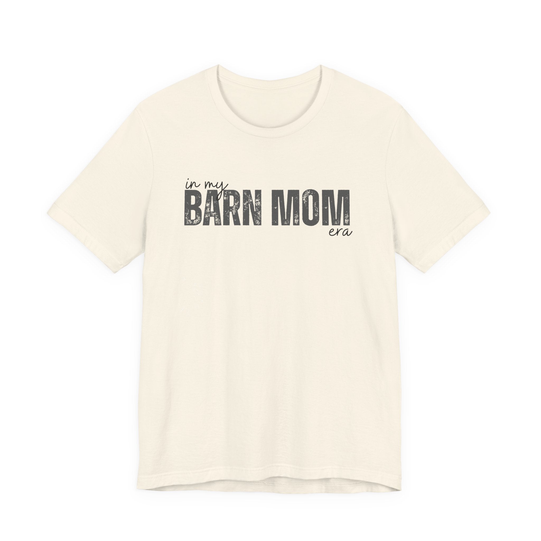 Barn Mom T‑Shirt – Vintage Rustic Farm Mom Tee