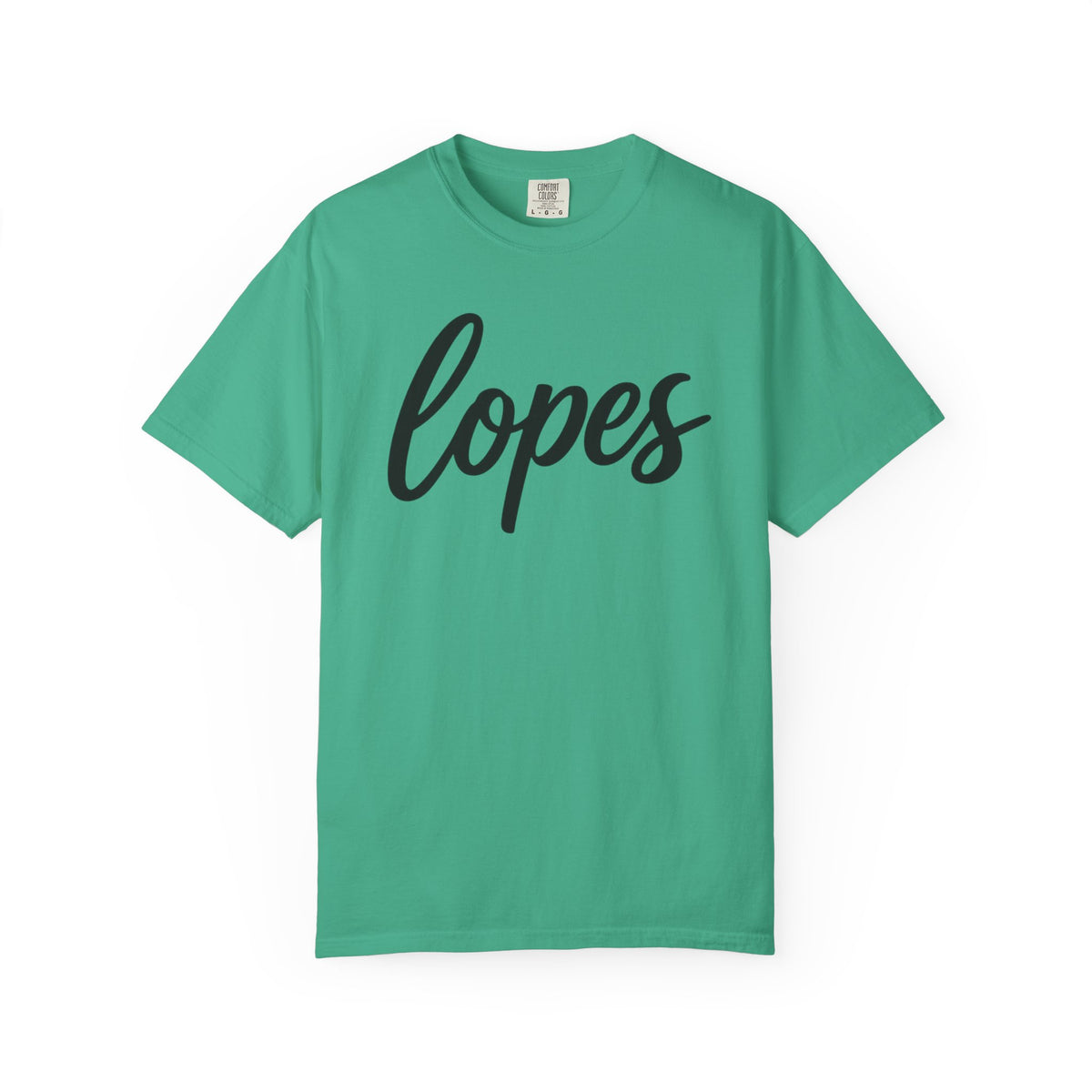 Lopes Script Tee — Personalized Name Graphic T-Shirt