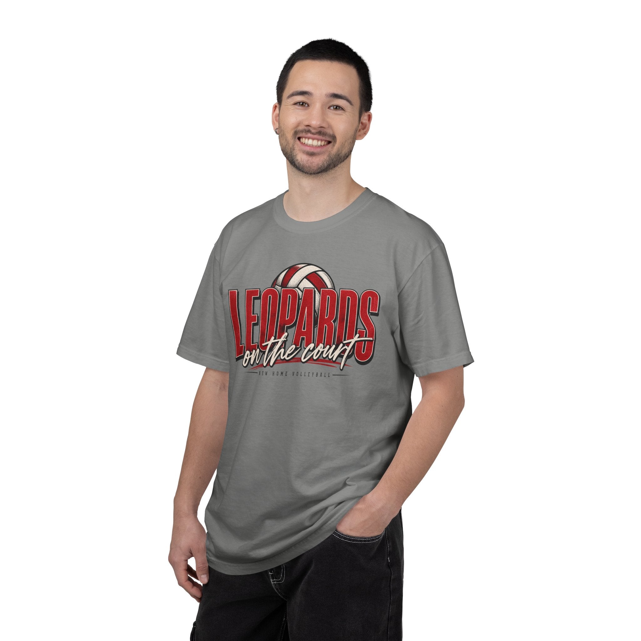 Leopards On The Court Volleyball T-Shirt
