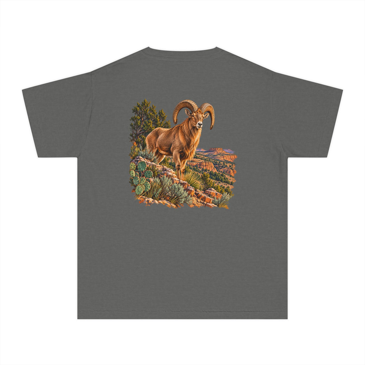 Youth Tee — Caprock Critters Desert Bighorn Ram