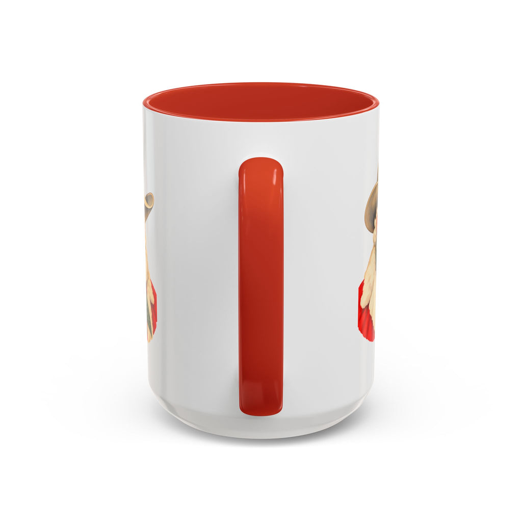 Cowboy Santa Christmas Coffee Mug
