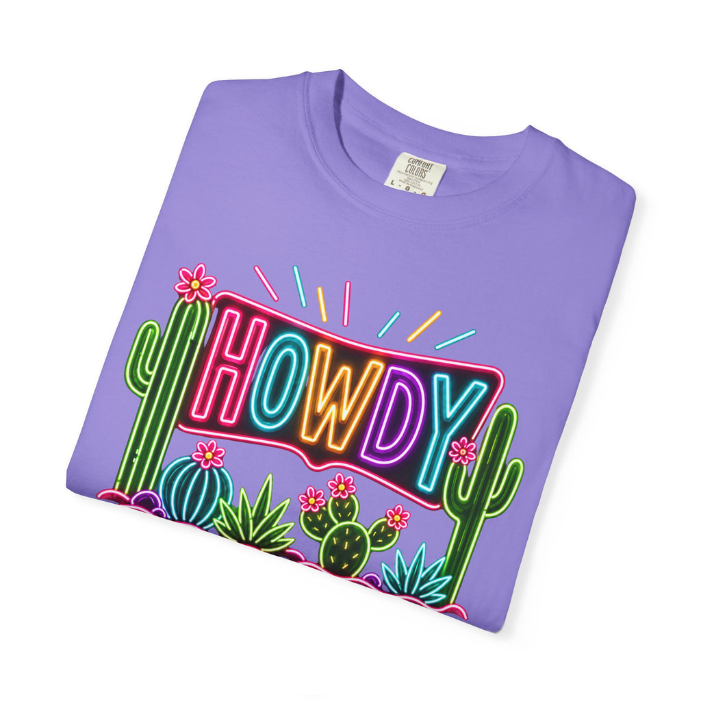 Neon Howdy Cactus T-Shirt
