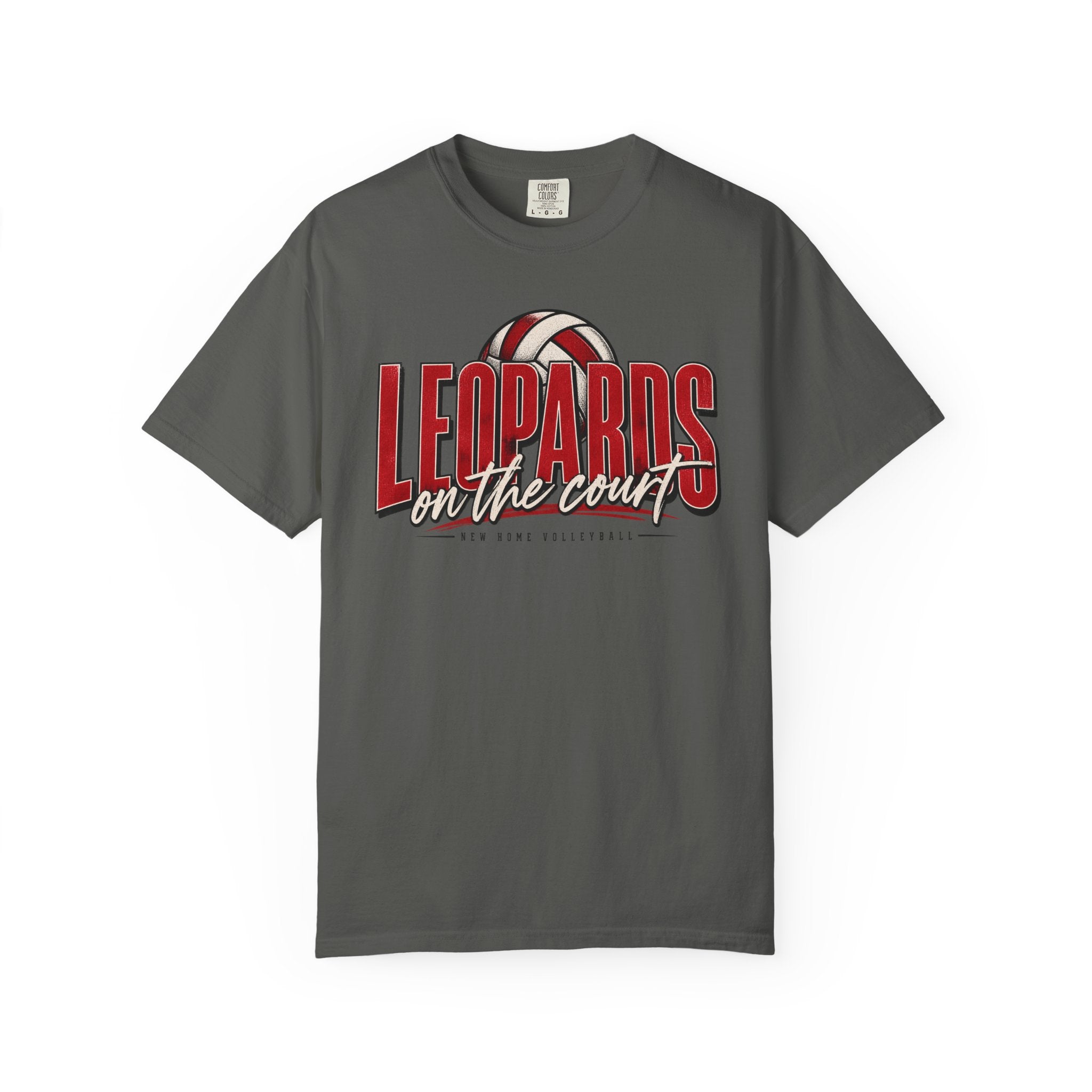 Leopards On The Court Volleyball T-Shirt