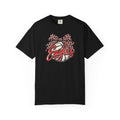 Eagles Volleyball T-Shirt with Leopard Bow Graphic