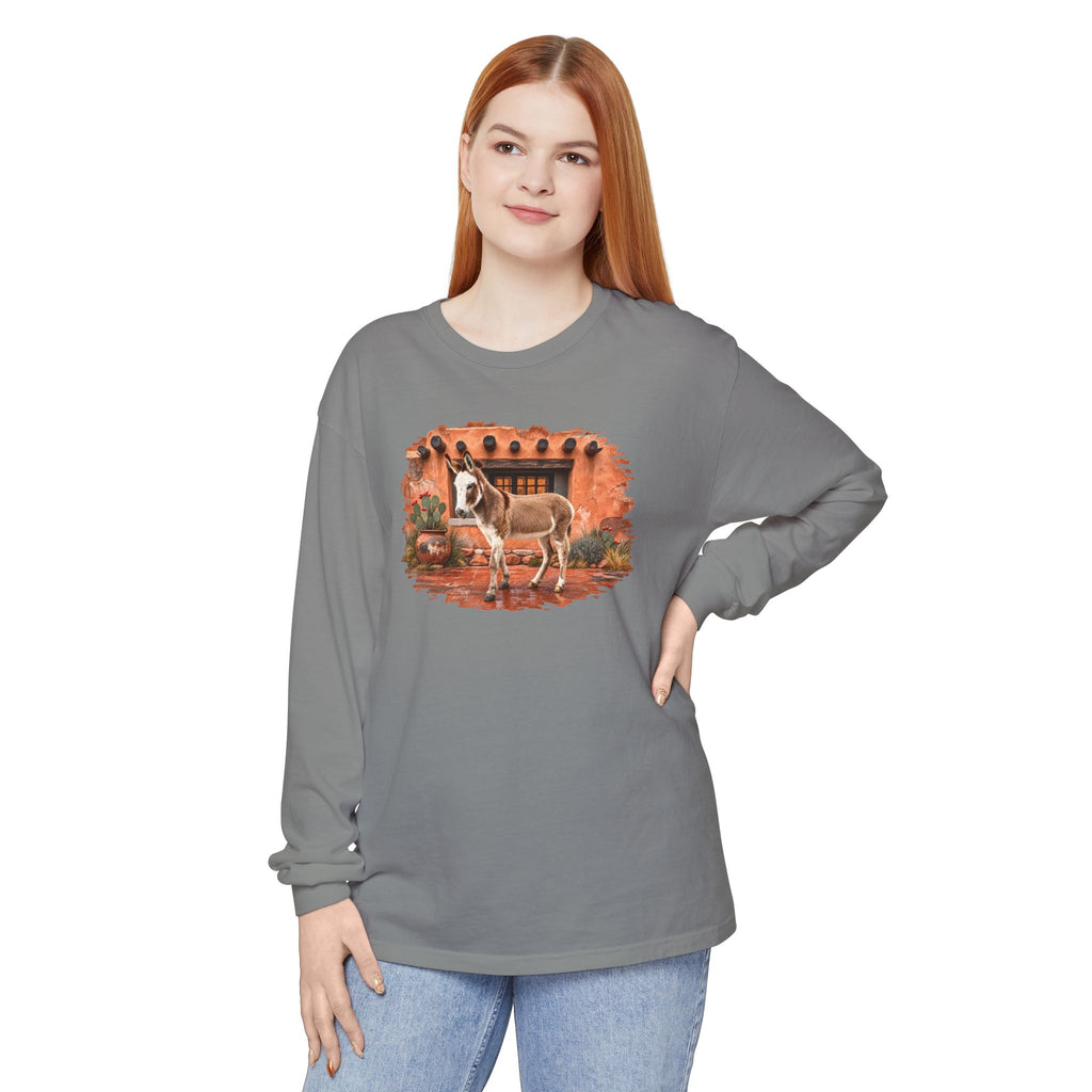 Southwestern Donkey Long Sleeve Tee