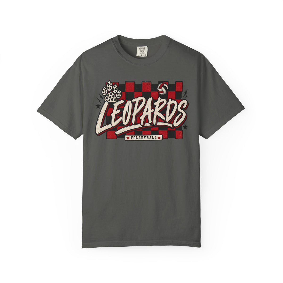Leopards Volleyball Graphic T-Shirt