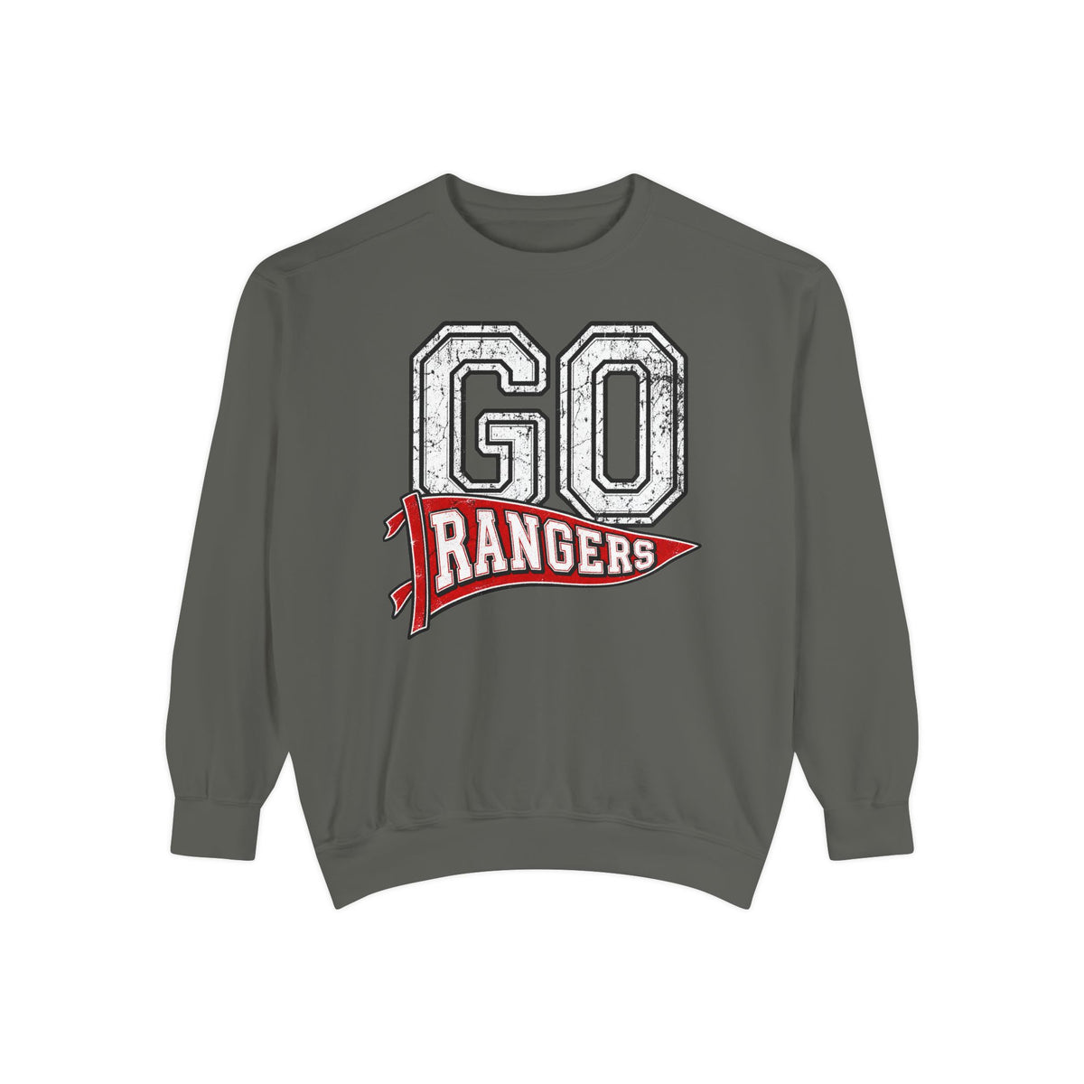 Rangers Vintage 'GO' Graphic Sweatshirt
