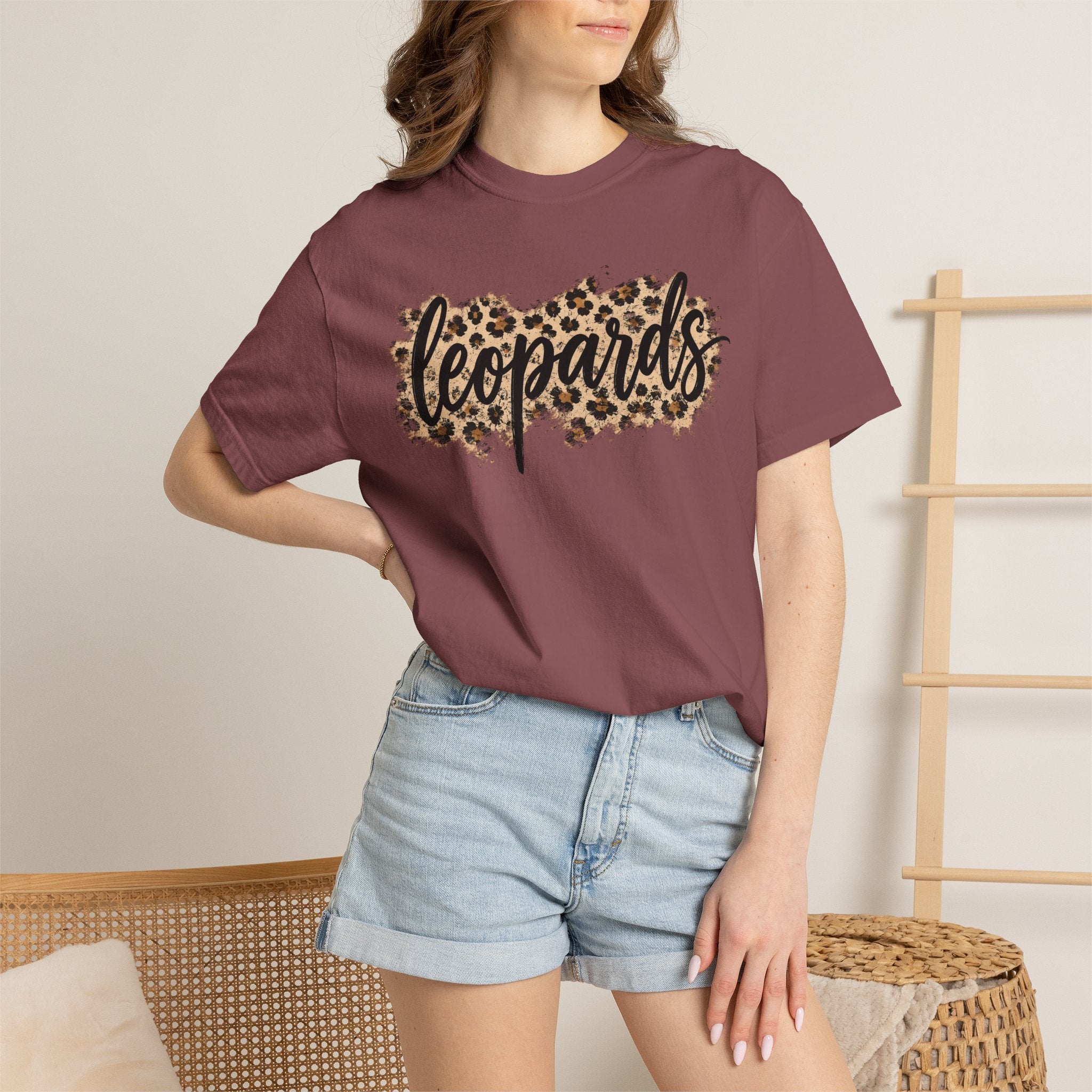 Leopards Leopard Print Graphic T-Shirt