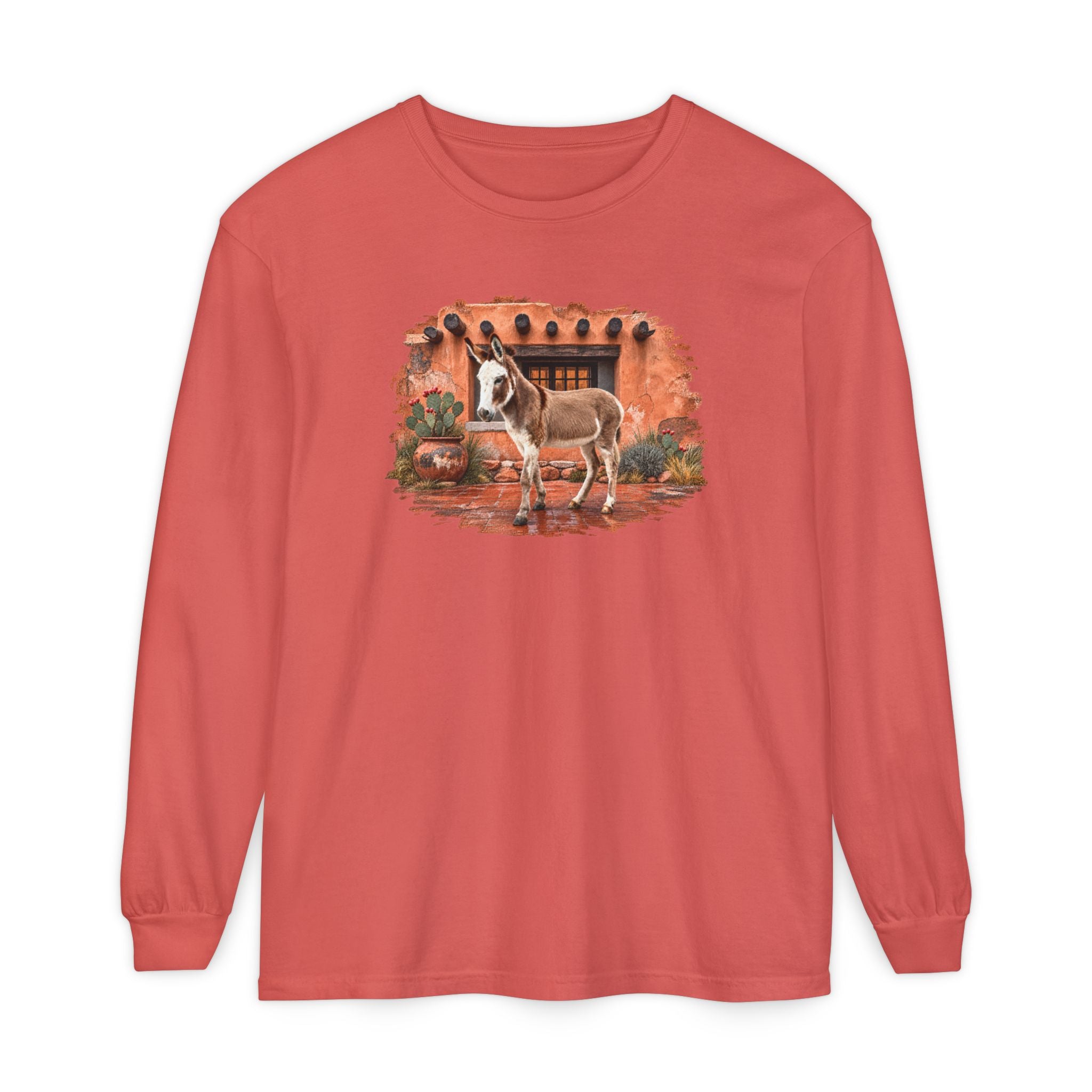 Southwestern Donkey Long Sleeve Tee