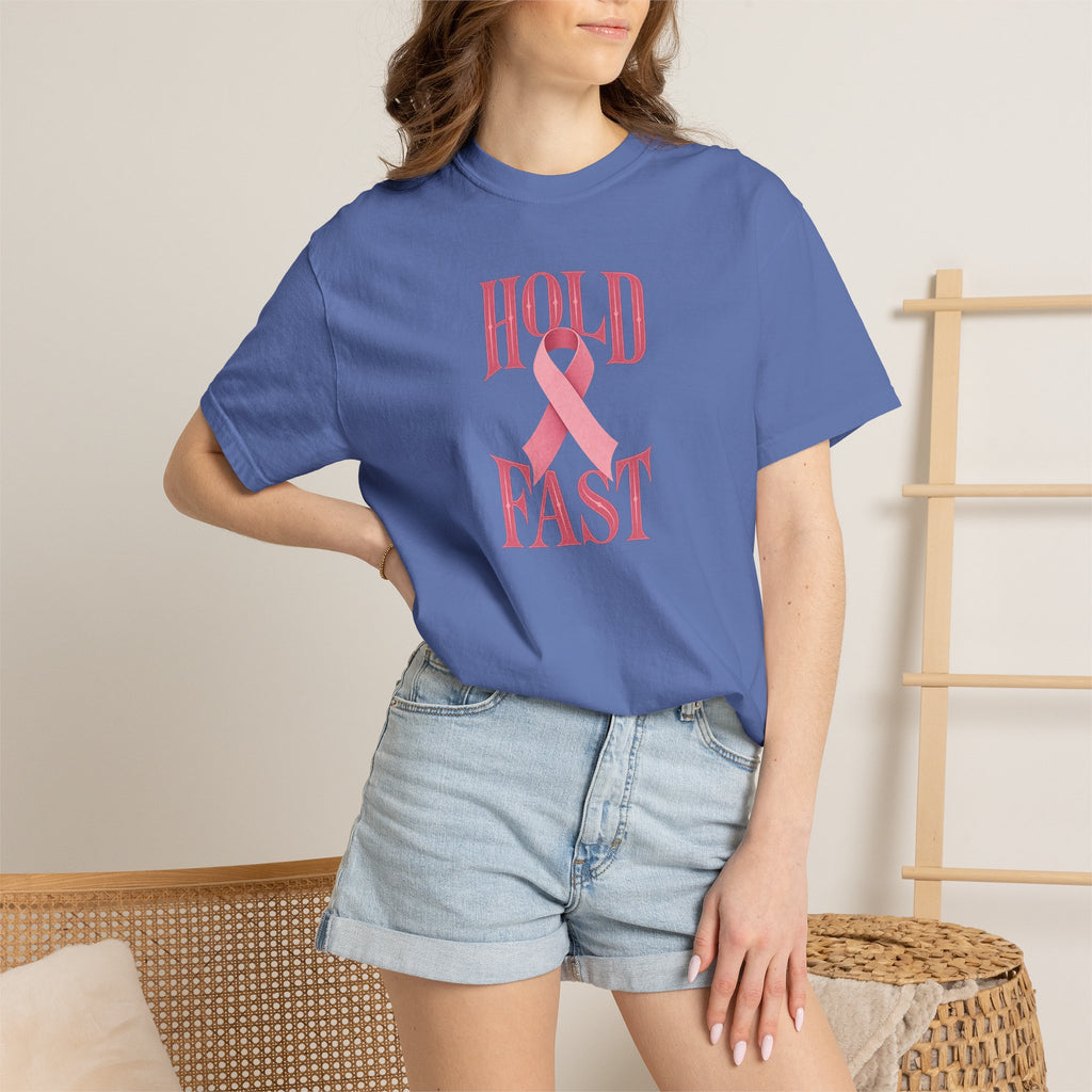 Hold Fast Pink Ribbon T‑Shirt