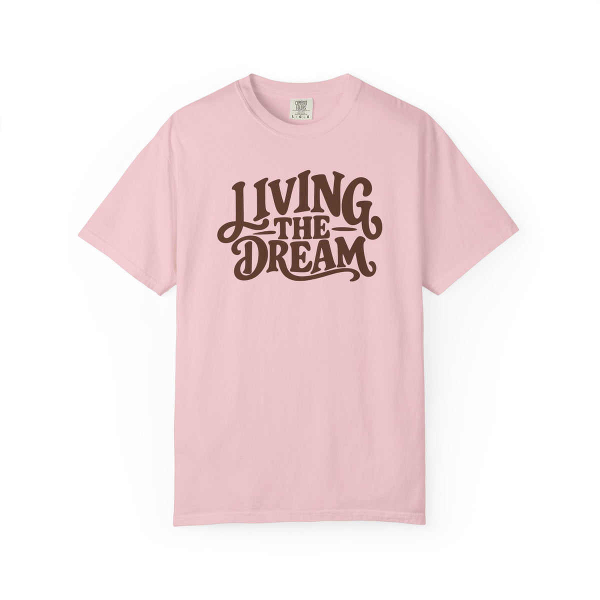 Living The Dream T-Shirt — Vintage Script Graphic Tee