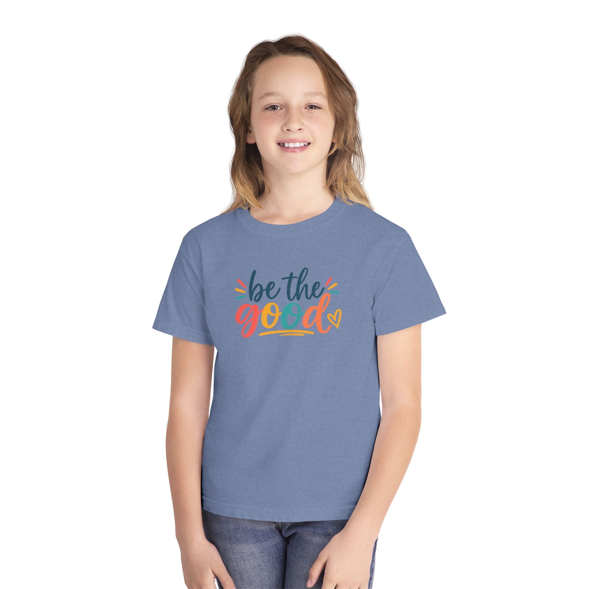 Be The Good Youth T-Shirt — Colorful Inspirational Kids Tee