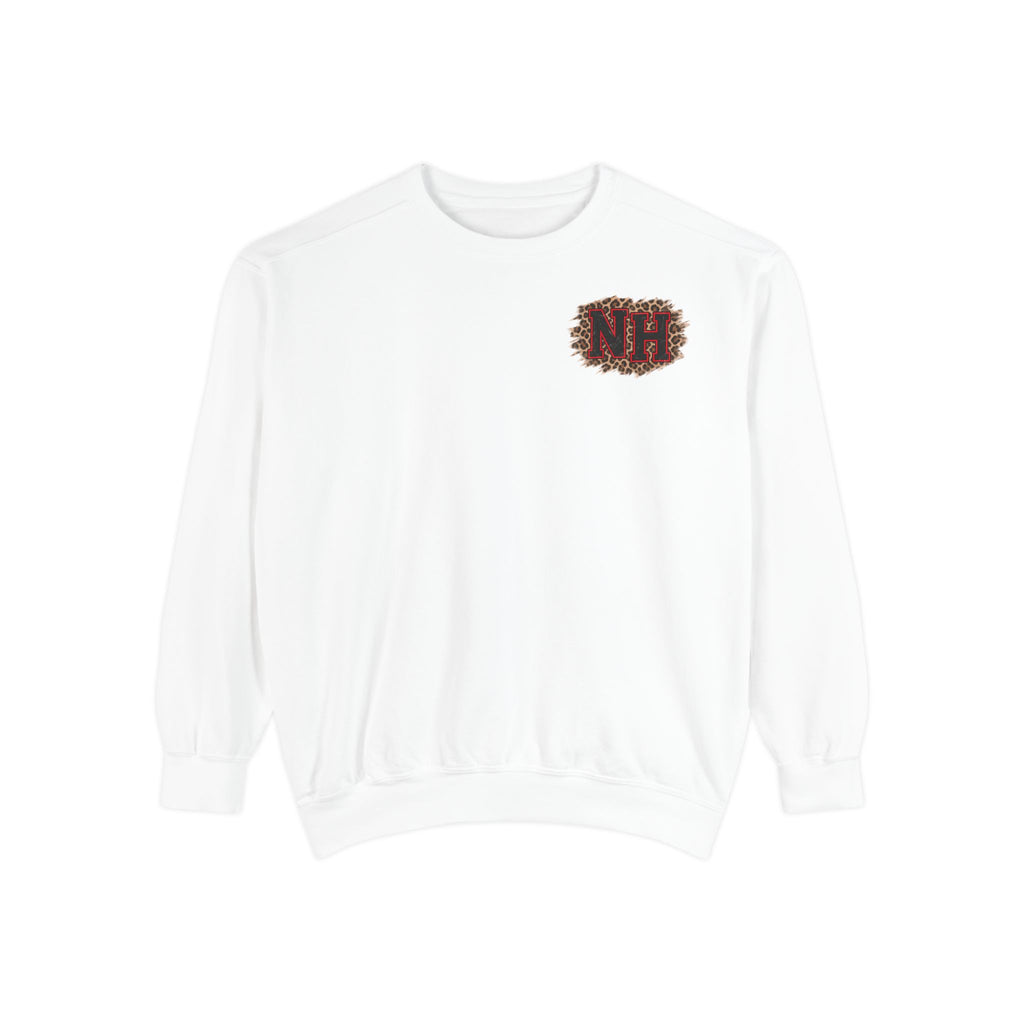 New Home Leopards Leopard-Print Crewneck Sweatshirt
