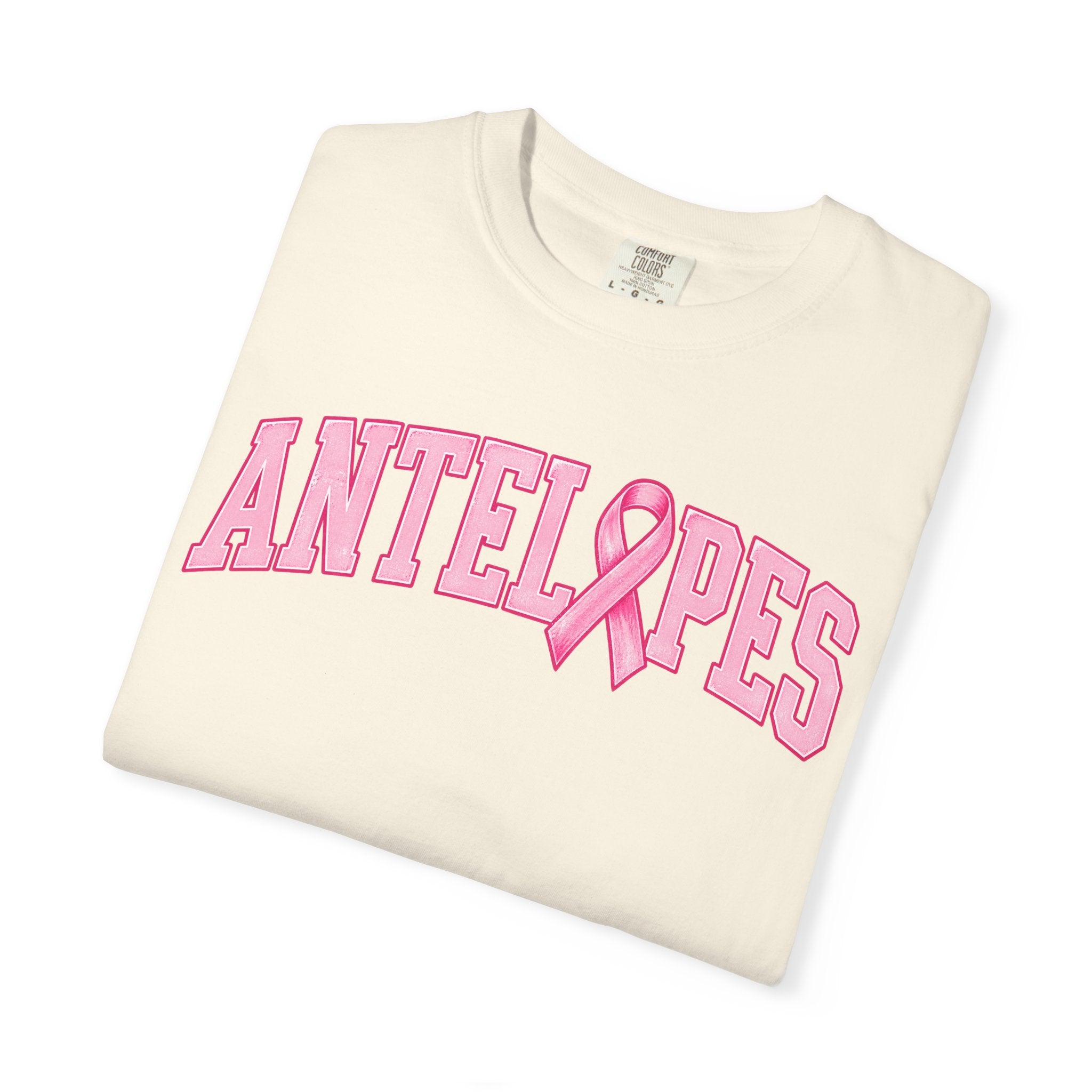 Antelopes Pink Ribbon T-Shirt — Breast Cancer Awareness Tee