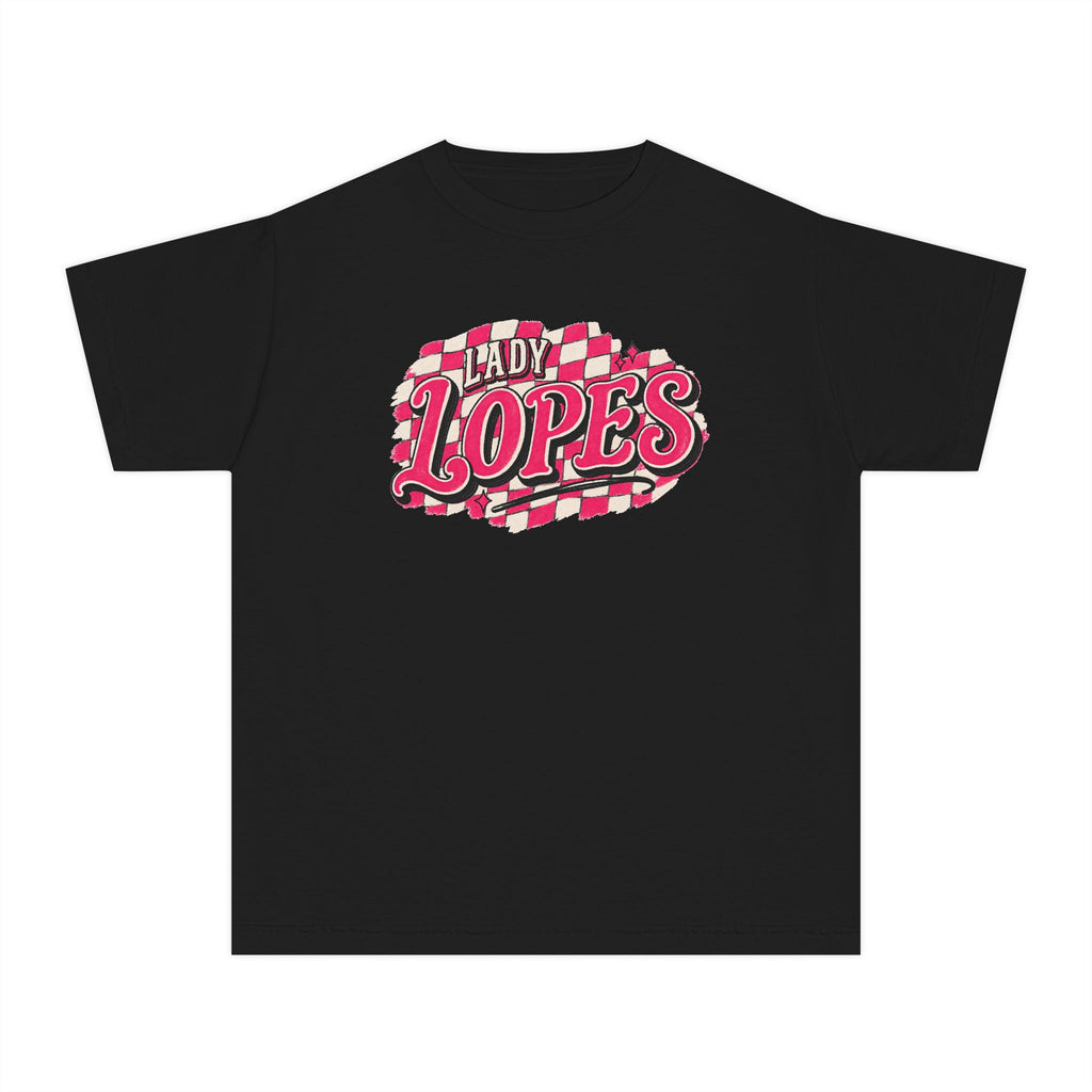 Youth "Lady Lopes" Checker Graphic Tee