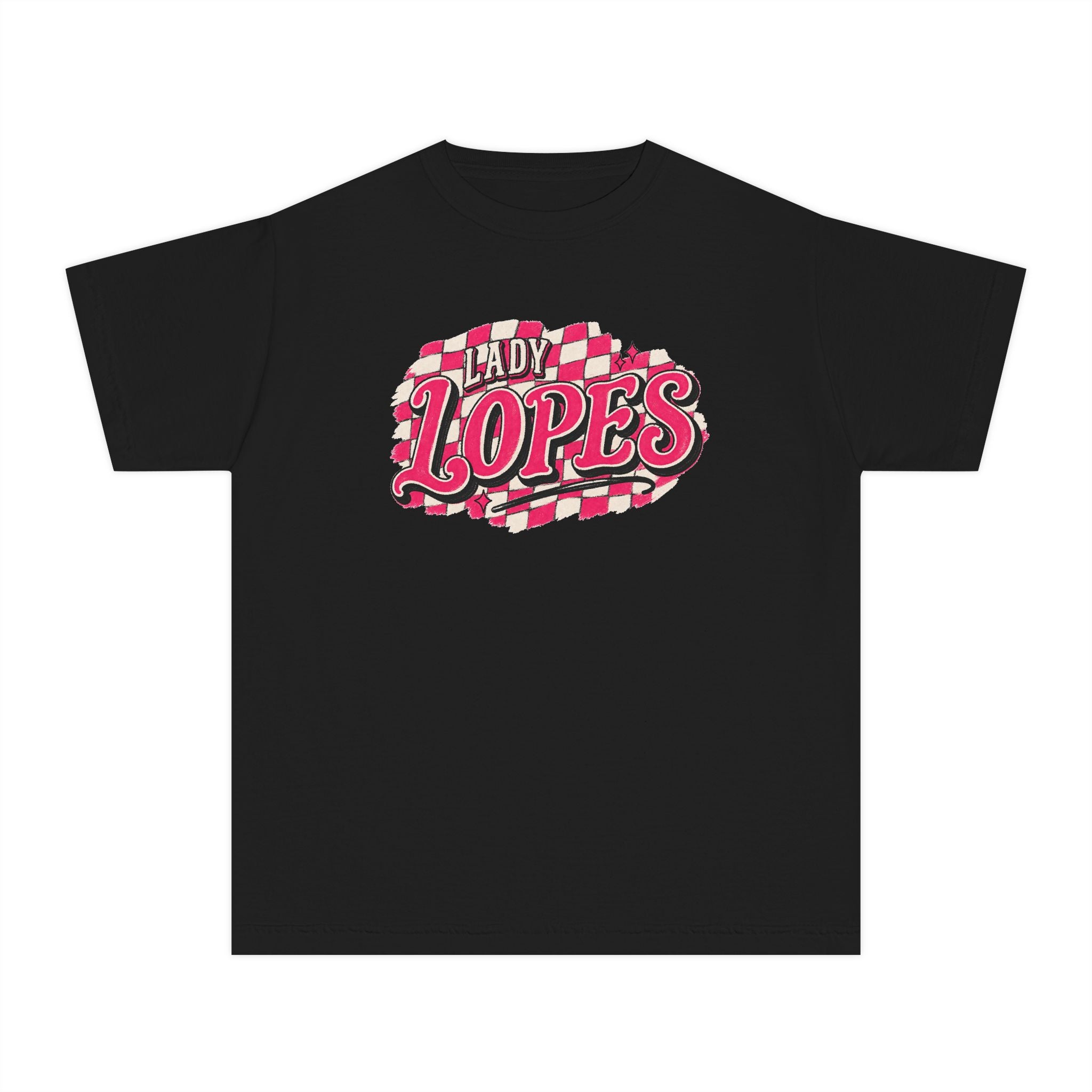 Youth "Lady Lopes" Checker Graphic Tee