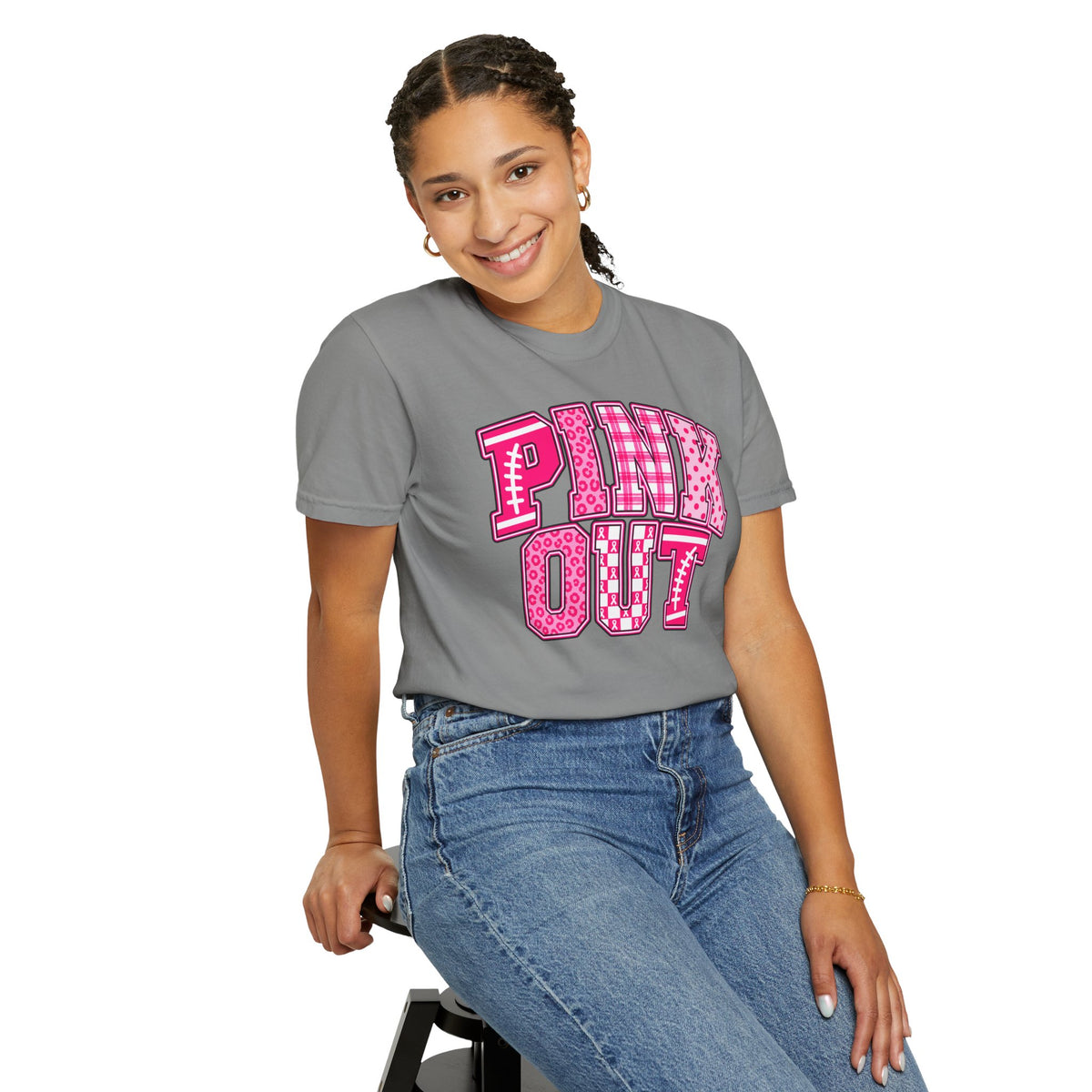 Pink Out T-Shirt — Breast Cancer Awareness Graphic Tee