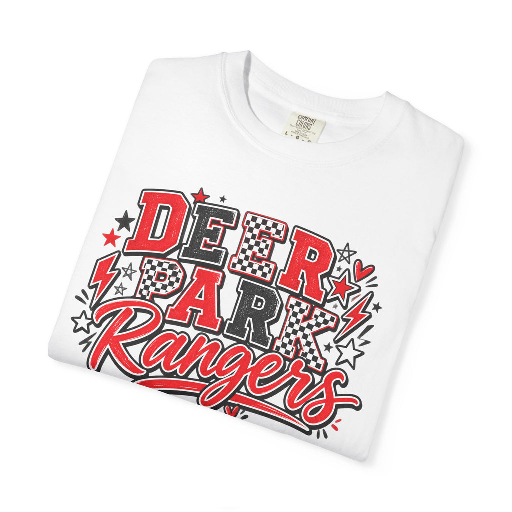 Deer Park Rangers Graphic T-Shirt — Retro Athletic Crew Tee