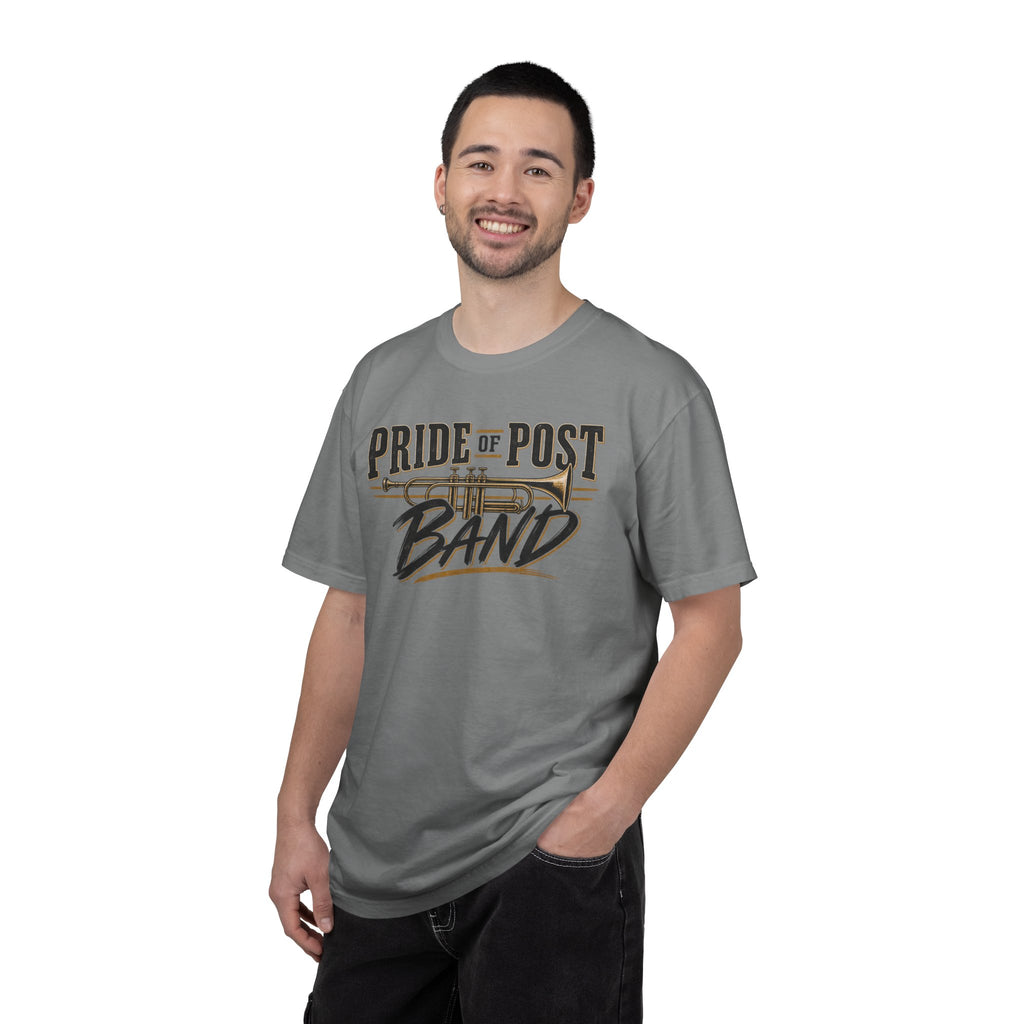 Pride of the Post Band T-Shirt — Brass Instrument Marching Band Tee