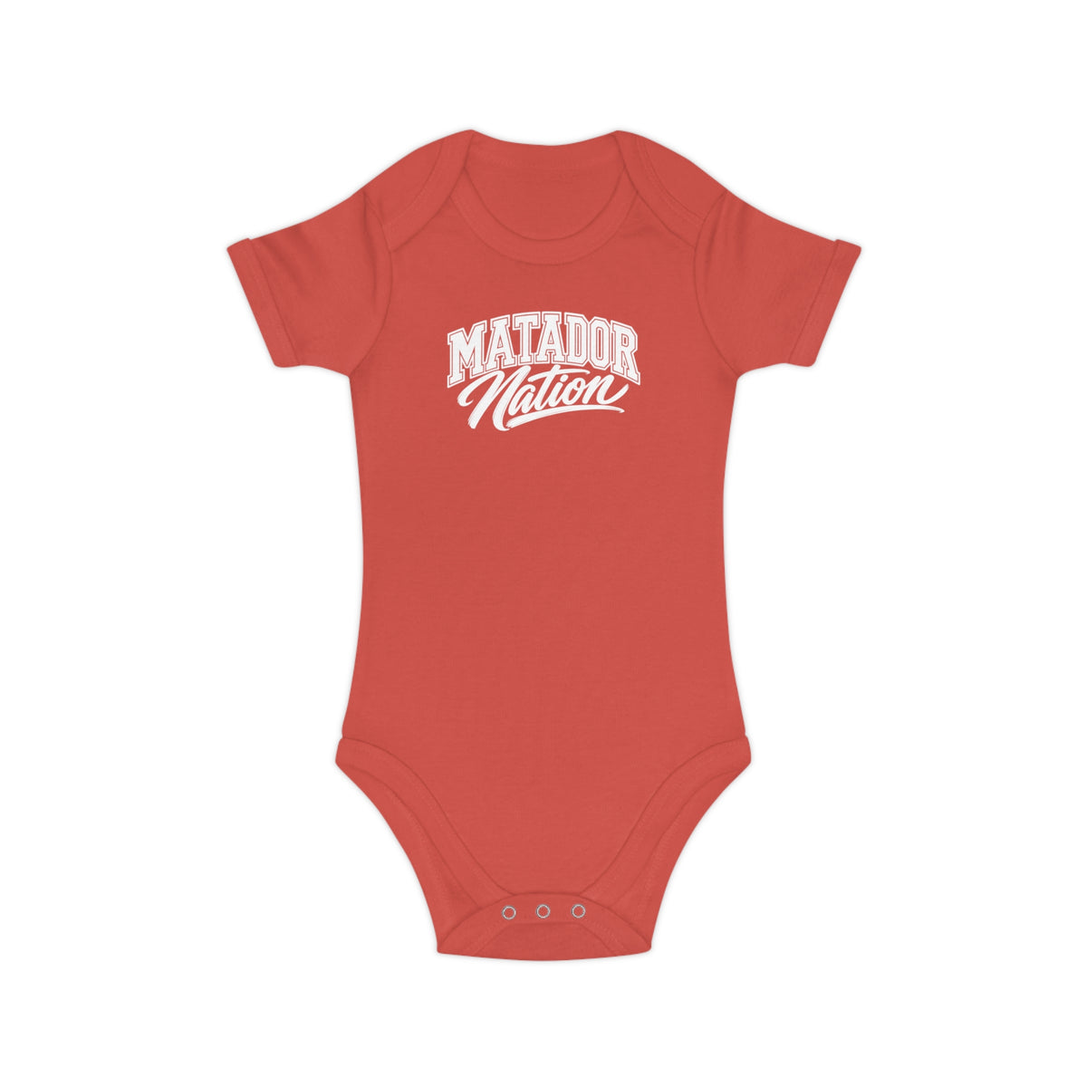 Matador Nation Baby Bodysuit — Combed Cotton Infant Onesie