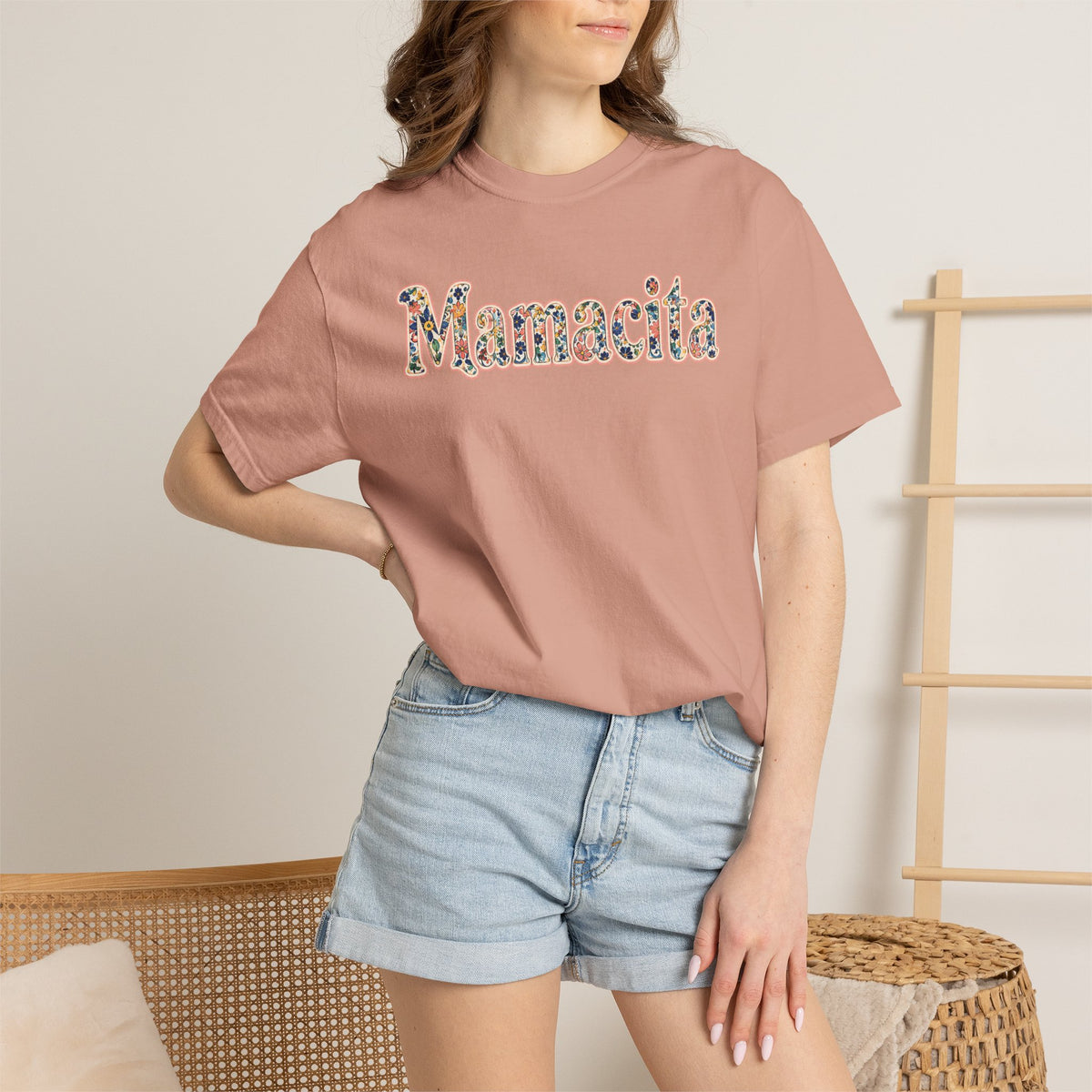Mamacita Floral Logo T-Shirt