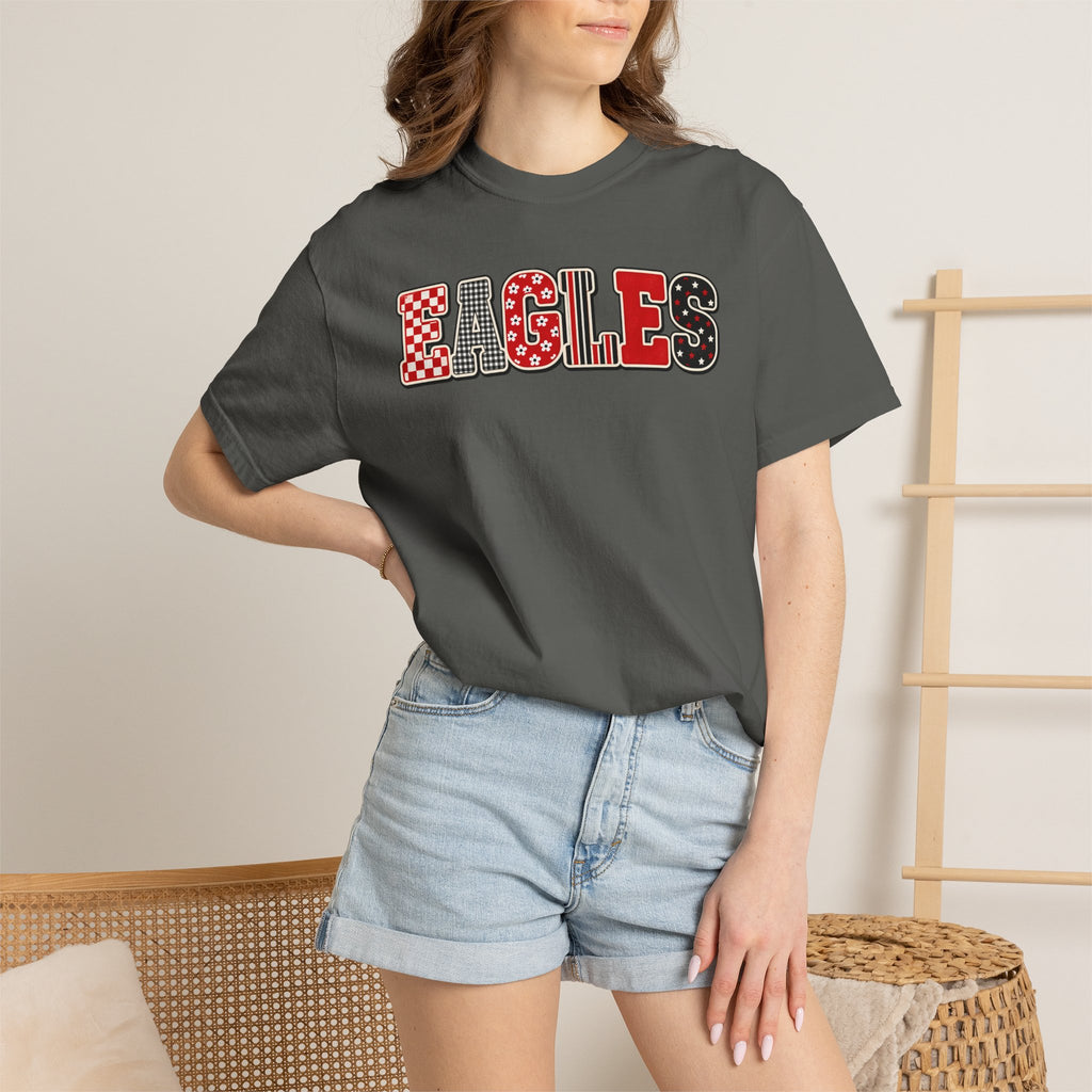 Eagles Retro Lettering Graphic T-Shirt