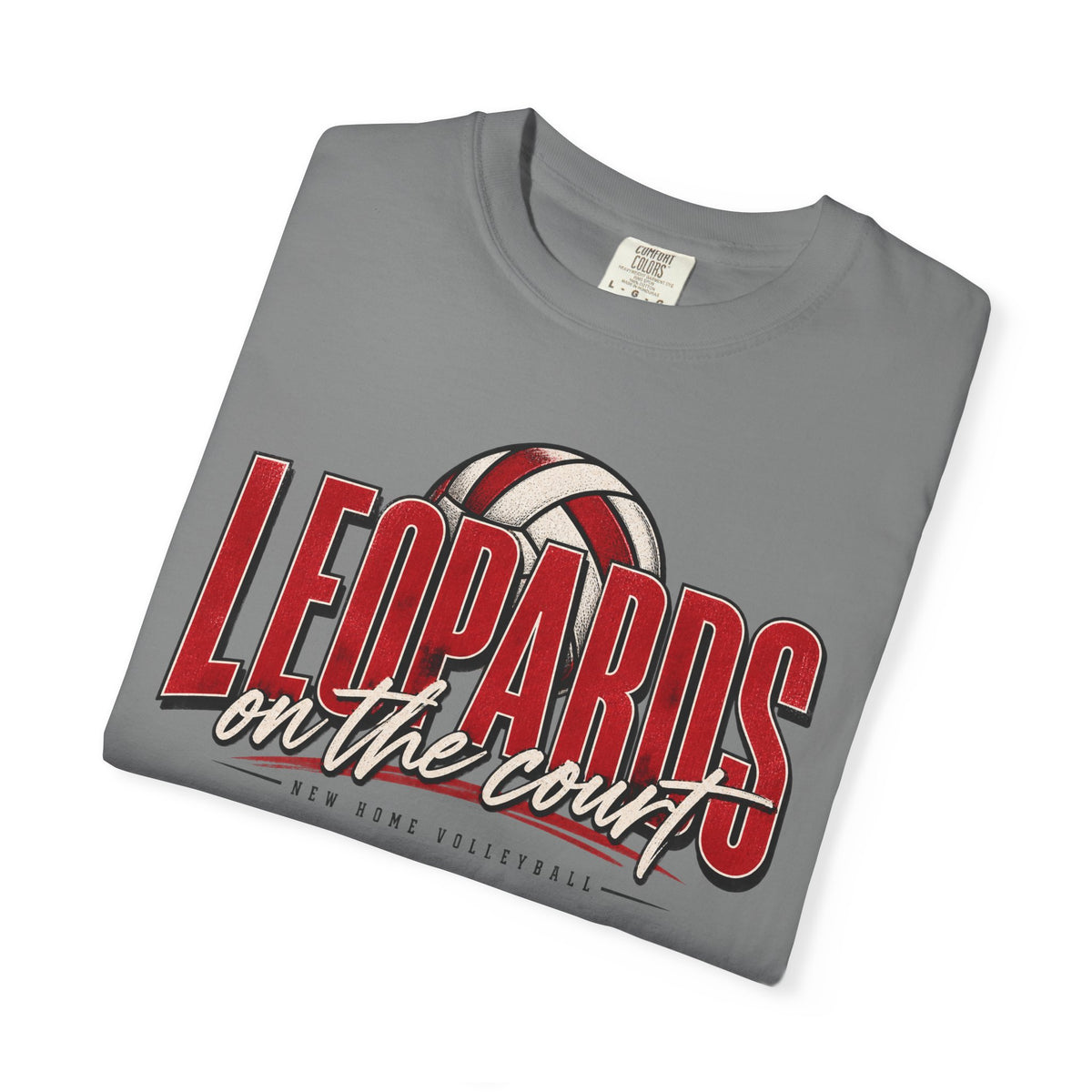 Leopards On The Court Volleyball T-Shirt