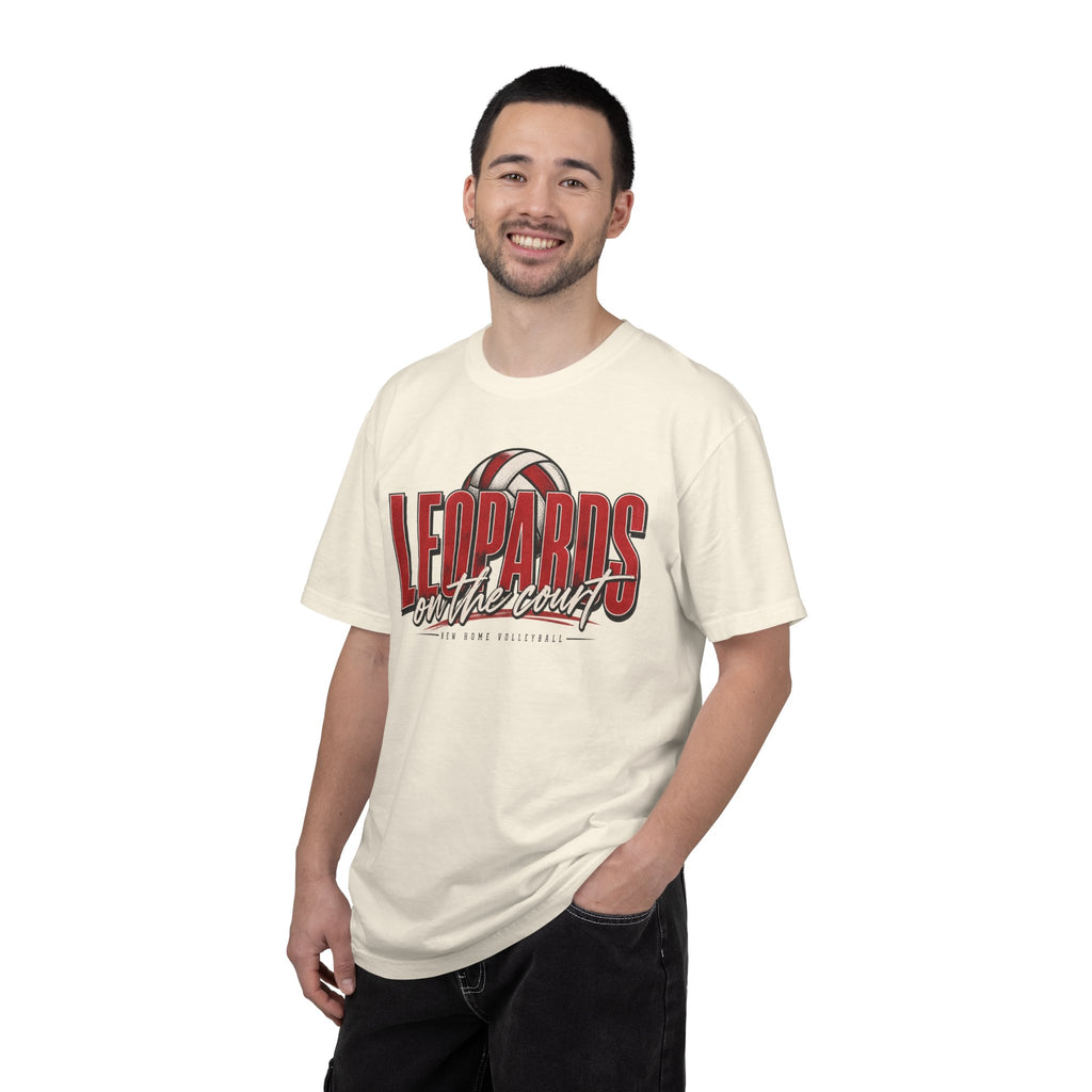 Leopards On The Court Volleyball T-Shirt