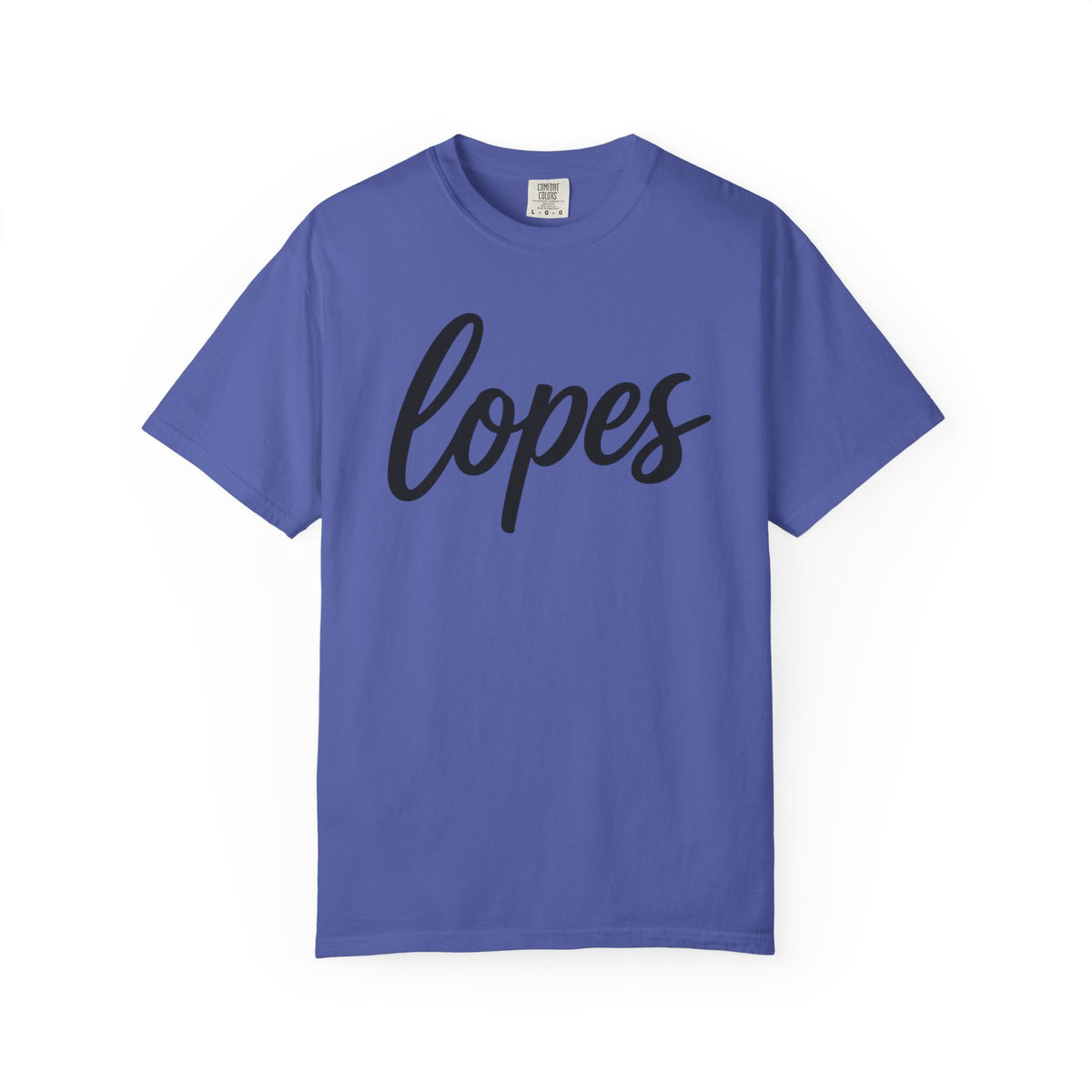 Lopes Script Tee — Personalized Name Graphic T-Shirt