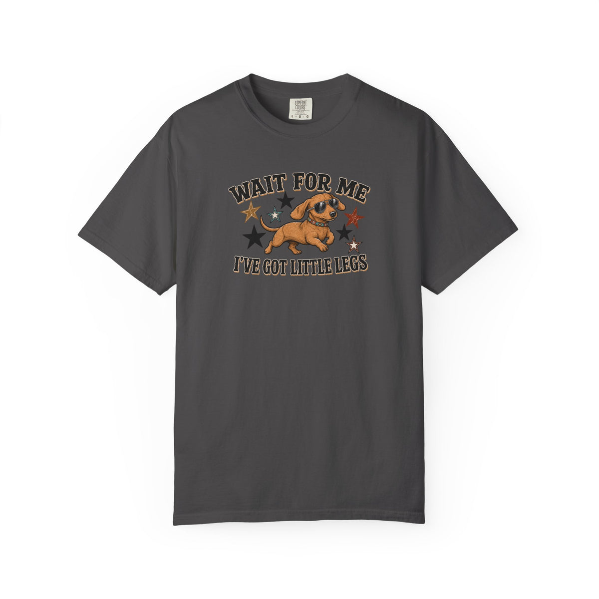 Wait For Me I've Got Little Legs T-Shirt — Cute Dachshund Retro Graphic Tee