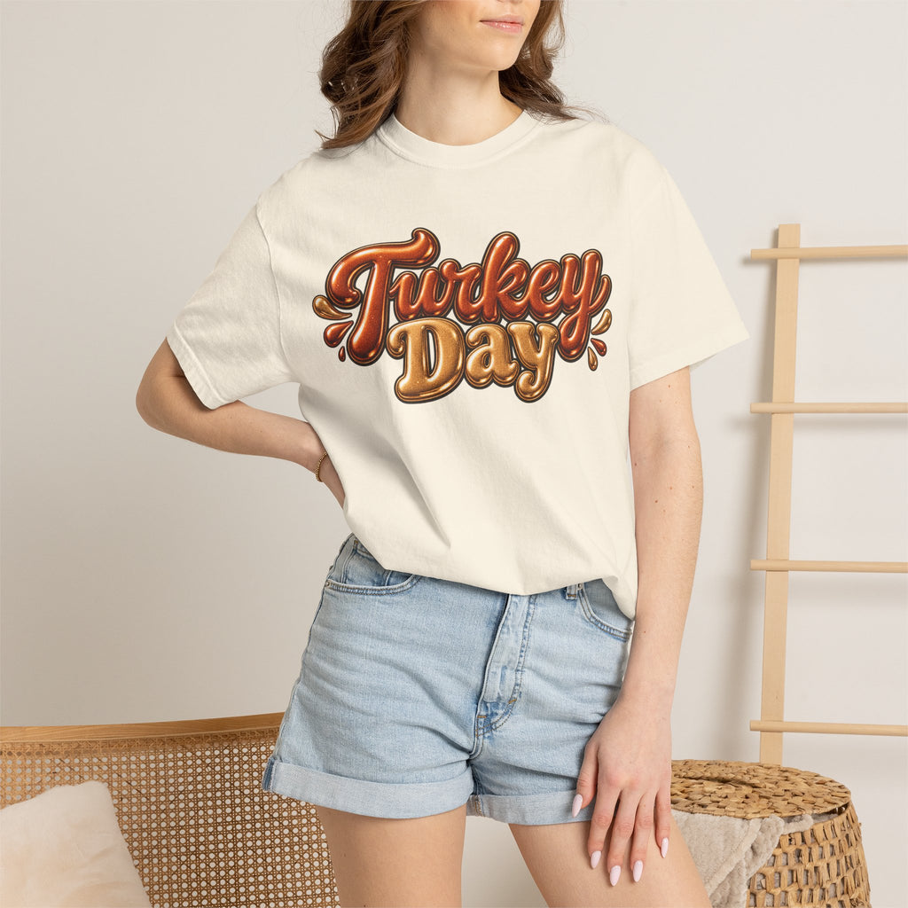 Turkey Day T‑Shirt — Thanksgiving Graphic Tee