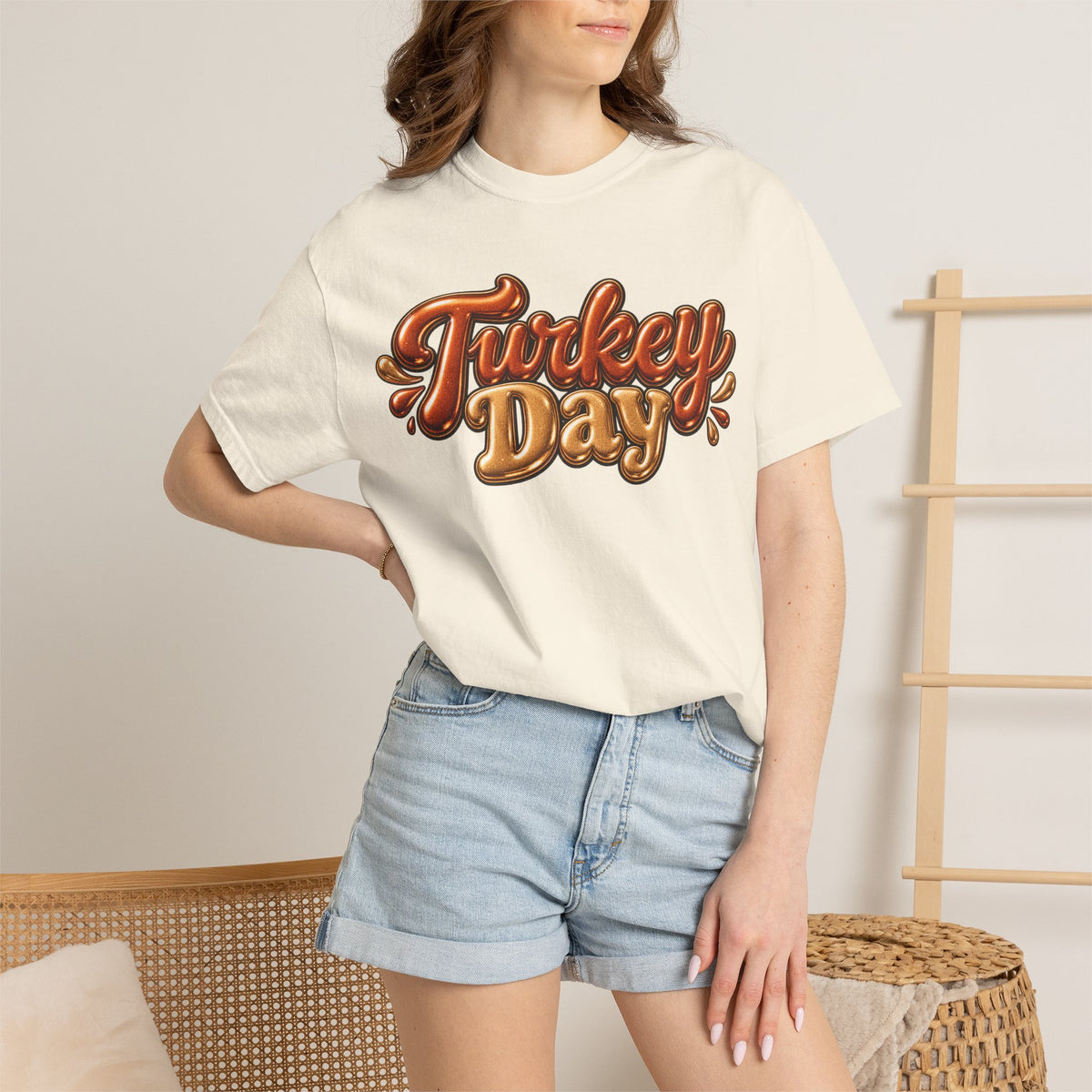 Turkey Day T‑Shirt — Thanksgiving Graphic Tee