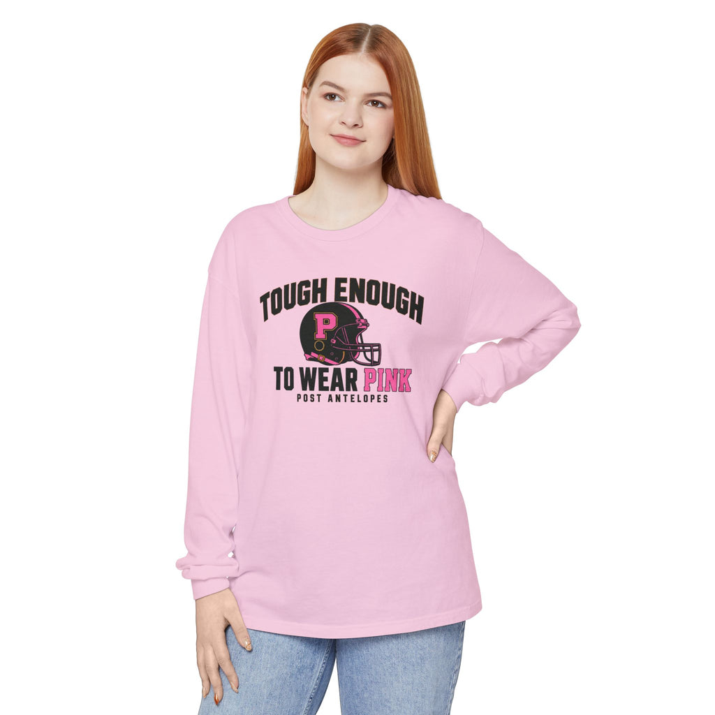 Tough Enough To Wear Pink Long Sleeve Tee