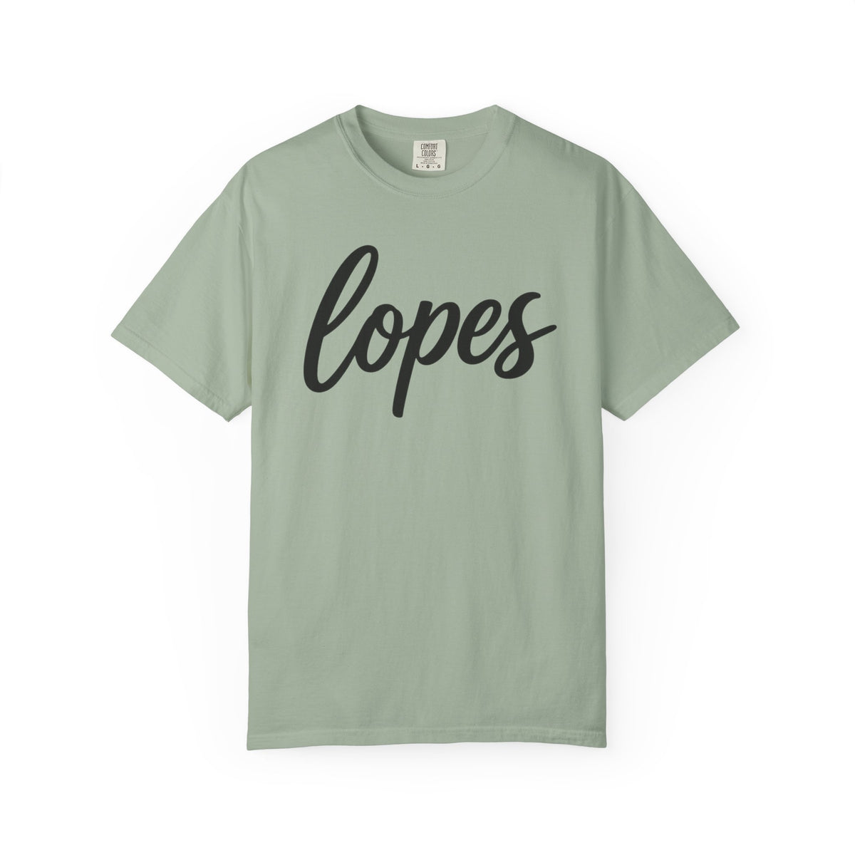 Lopes Script Tee — Personalized Name Graphic T-Shirt